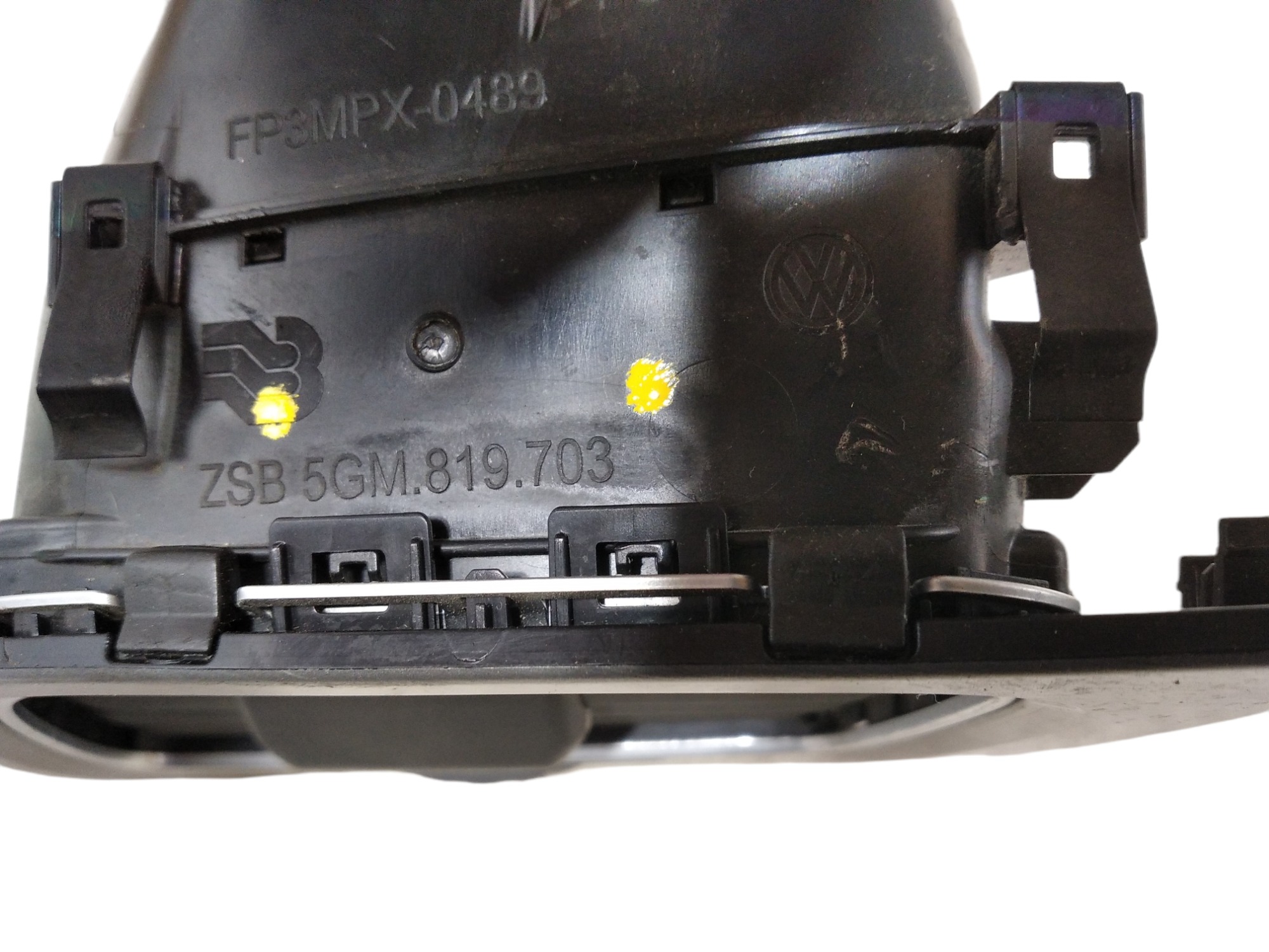 Difusor Ar Esquerdo Vw Golf  1.4 Tsi 2015 V293 5gm819703 4