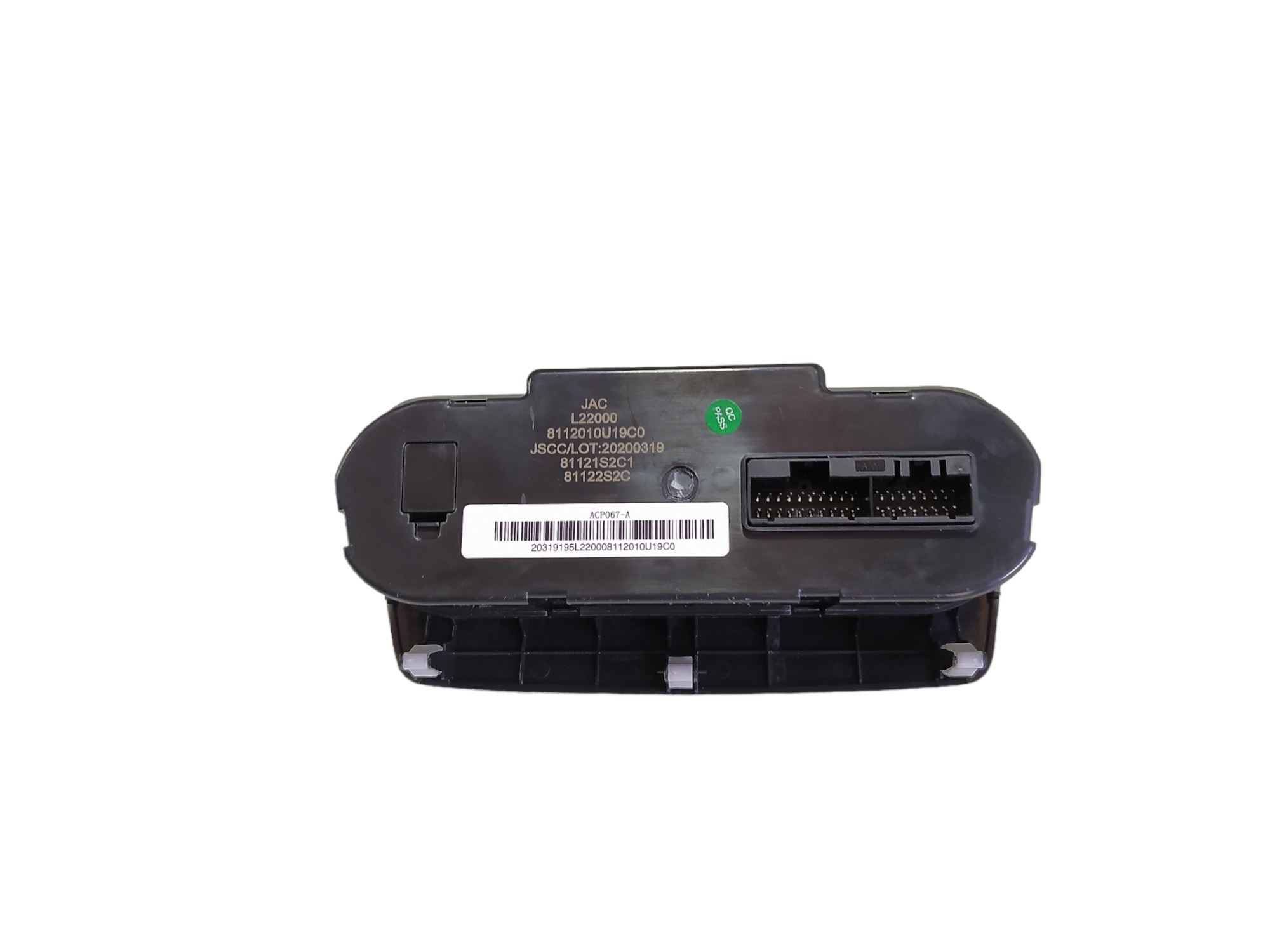Comando Ar Condicionado Digital Jac T40 1.6 At 2020 V549 1