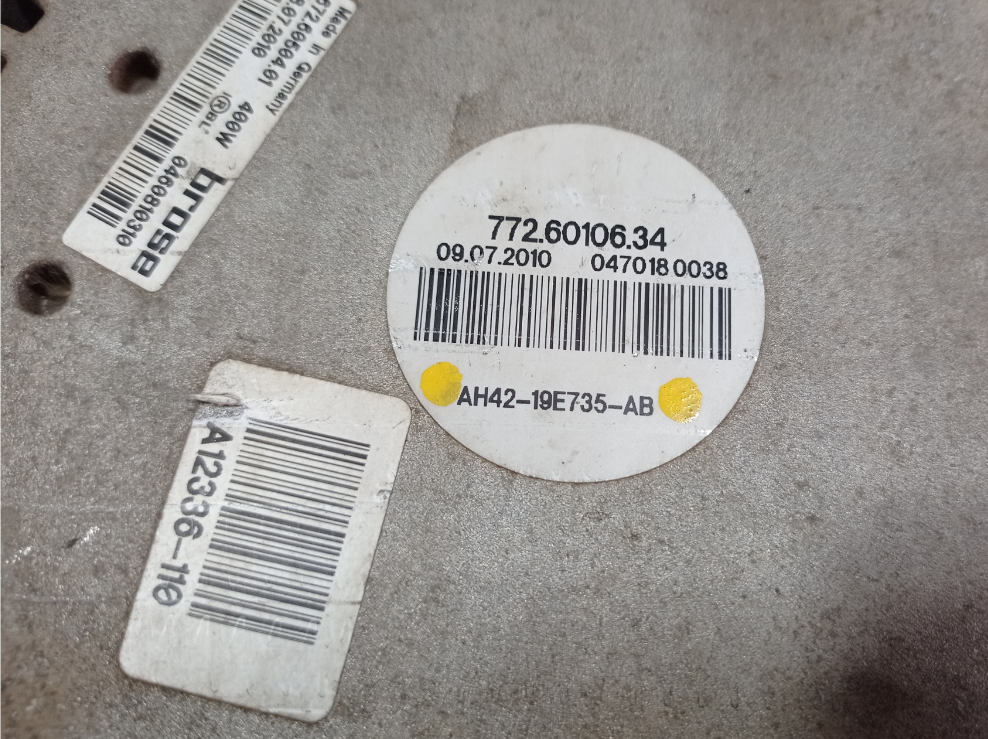 Motor Ventoinha Radiador Range Rover Vogue 5.0 2011 V546 9