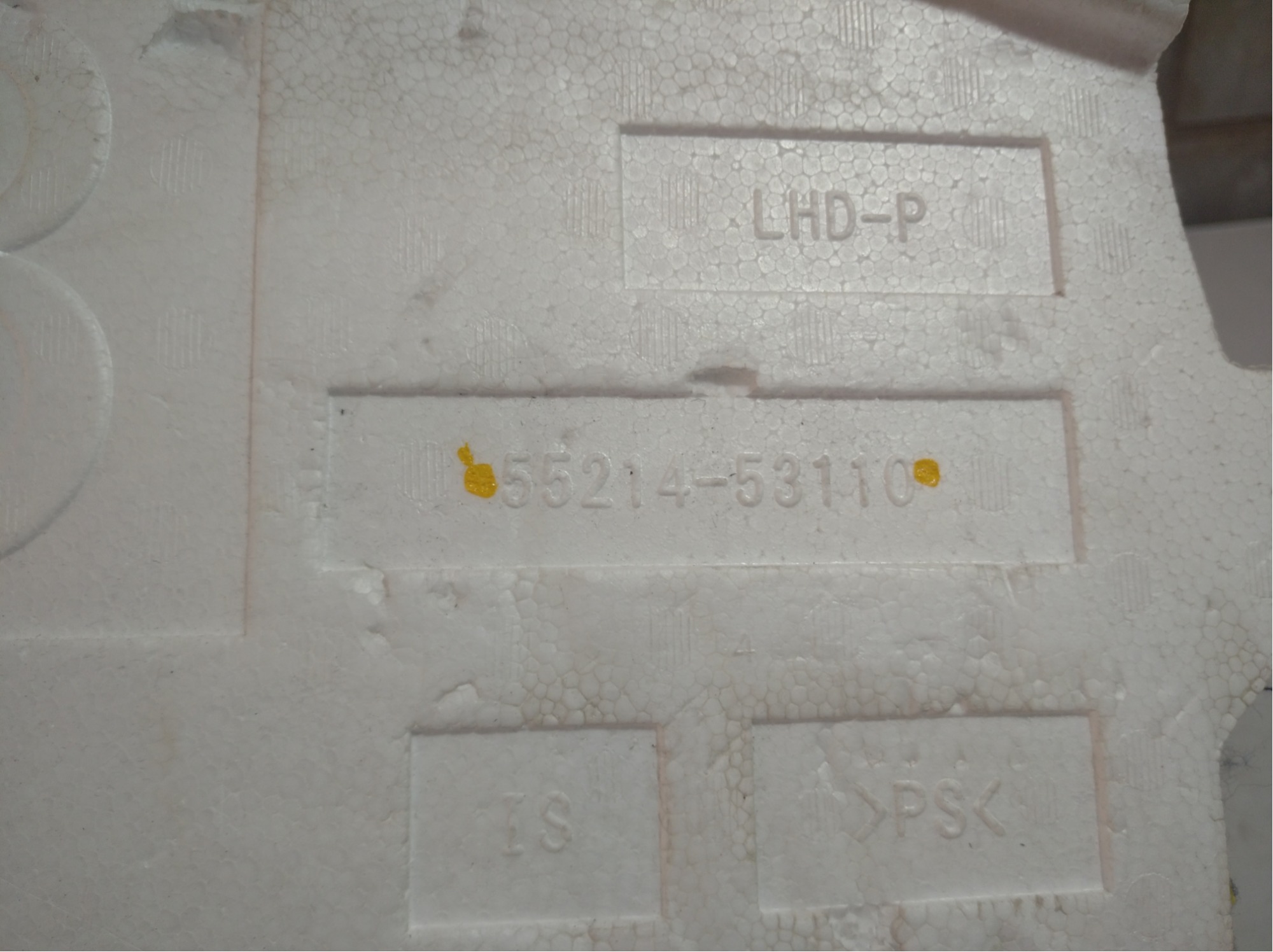 Isopor Assoalho Dianteiro Direito Lexus Is 250 F Sport V434 6