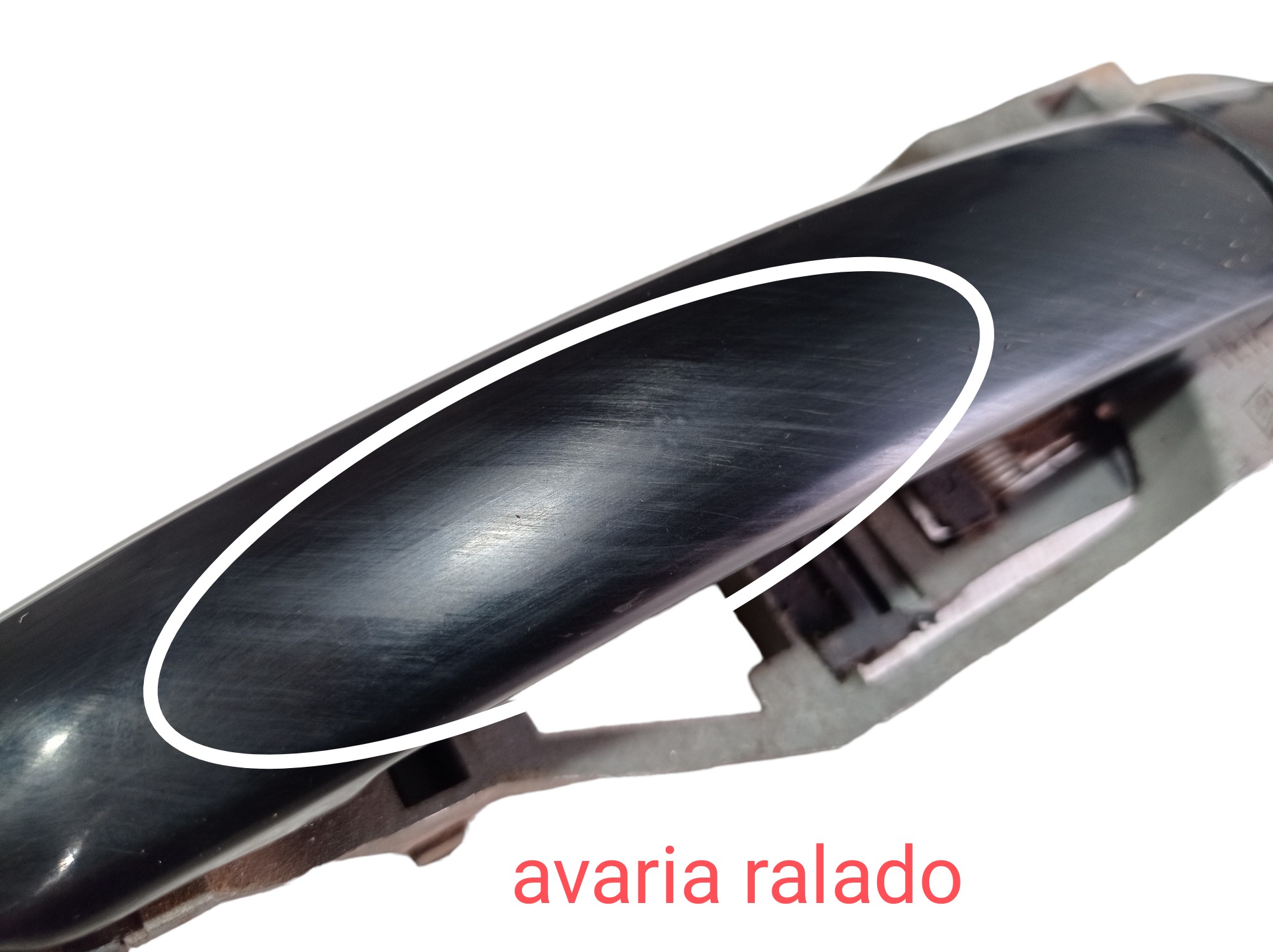 Maçaneta Externa Porta Dianteira Direita Vw Golf 08 V584 Preto Dianteira 2