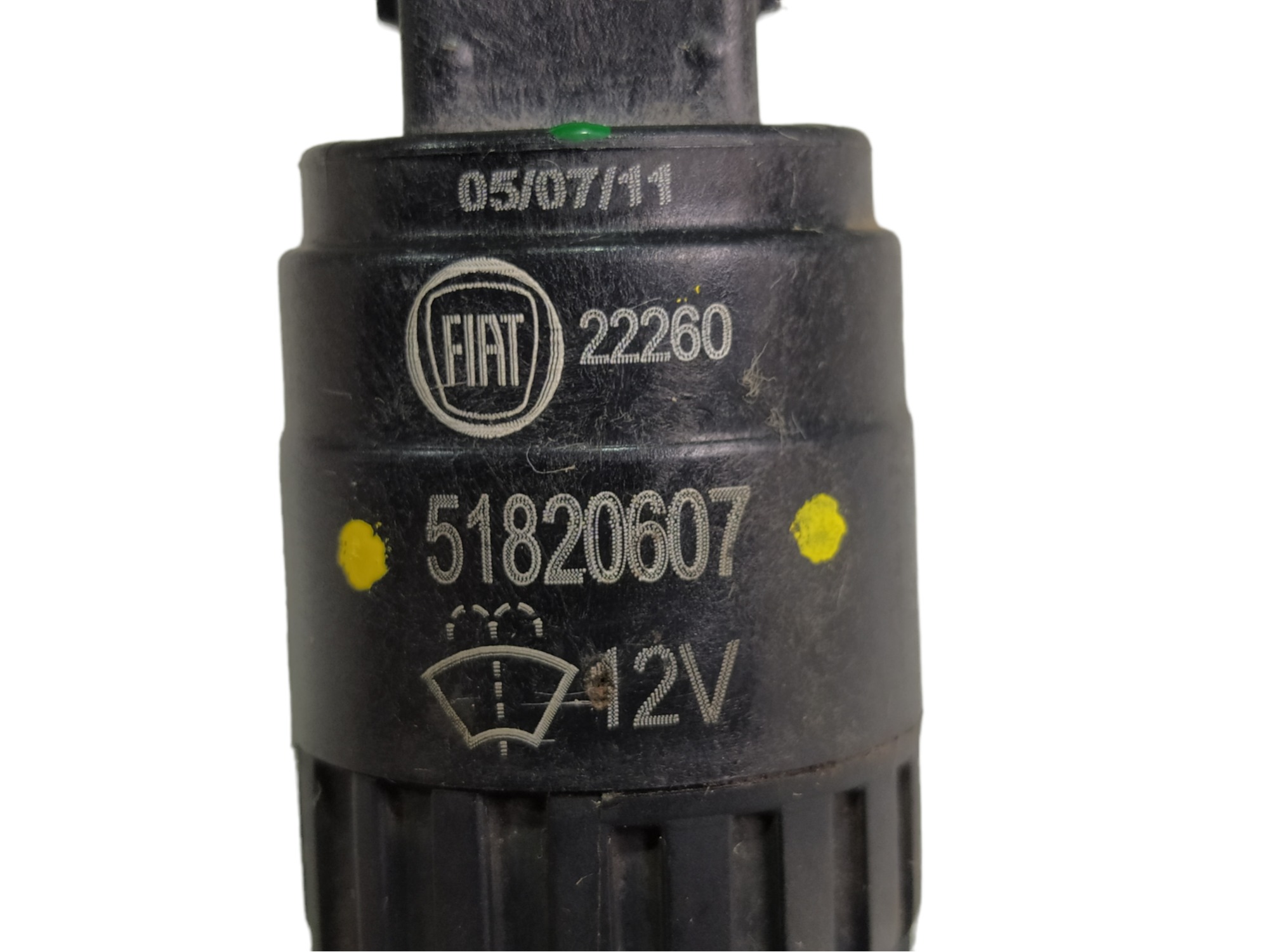 Motor Esguicho Agua Parabrisa Fiat Linea 1.8 2012 V468 3