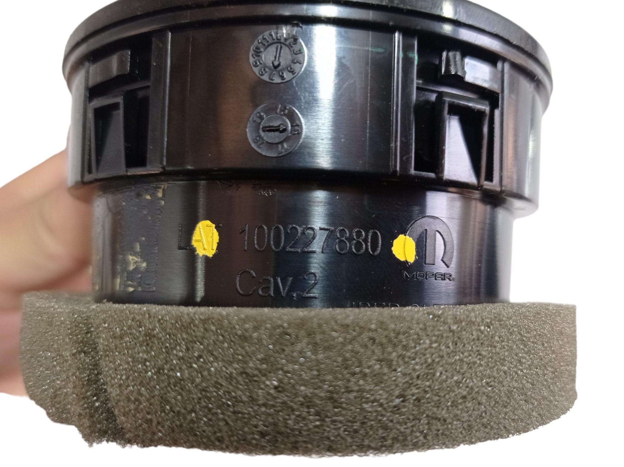 Difusor Ar Lateral Painel Fiat Mobi Way On 2016 2025 V438 7