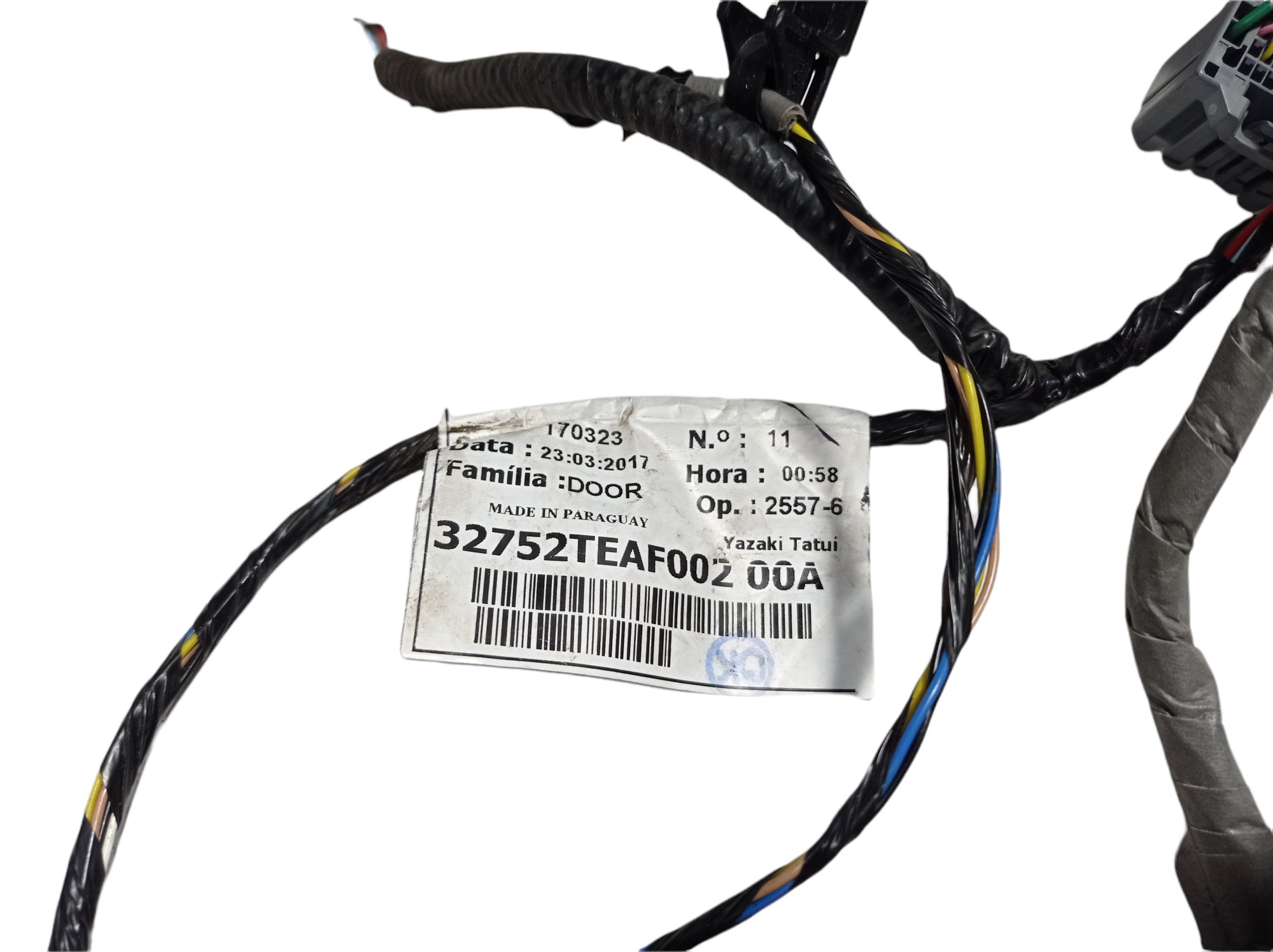 Chicote Porta Dianteiro Direito Honda Civic G10 2017 V328 5