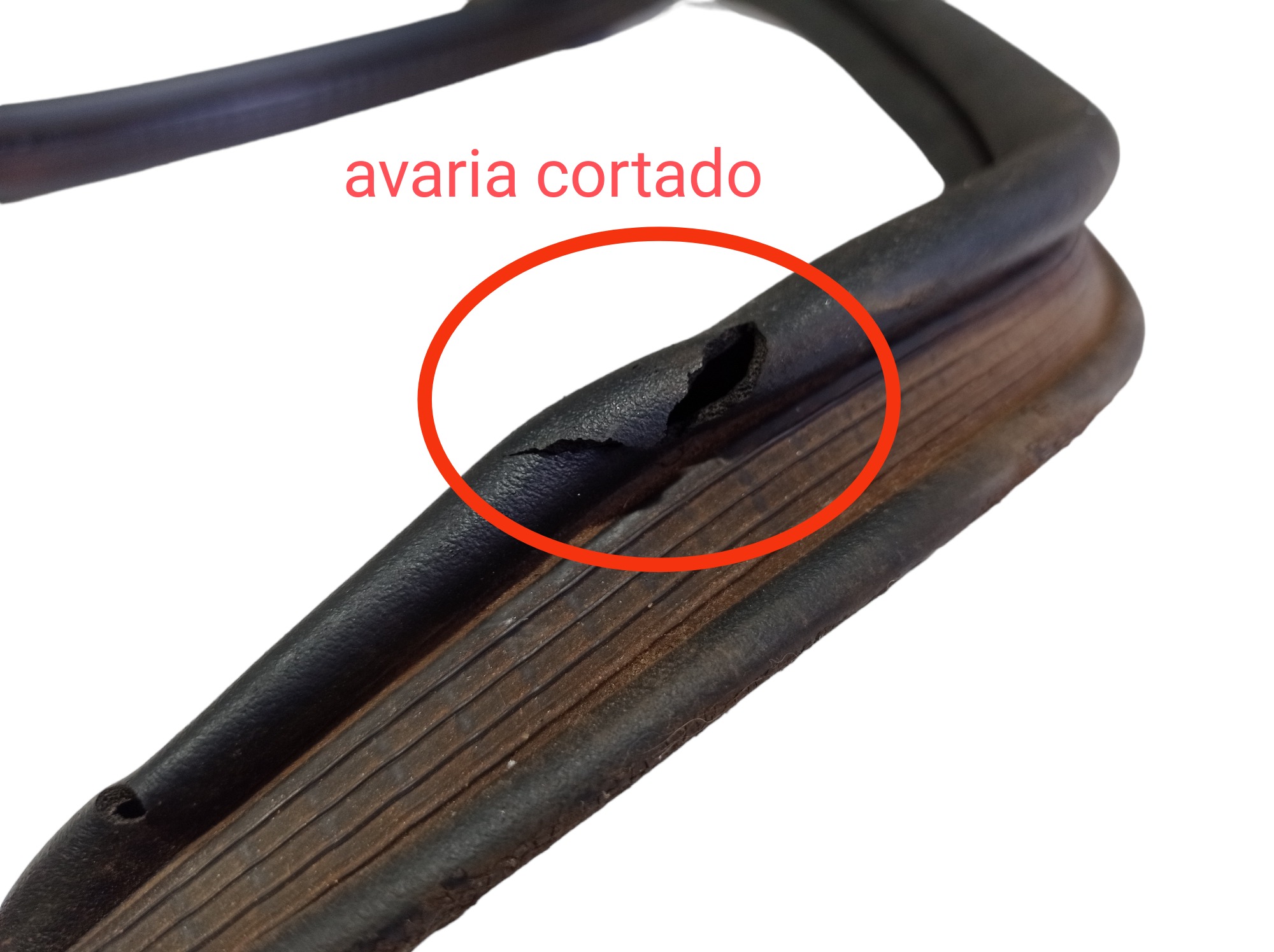 Borracha Porta Malas Vw Golf Sportline 2008 V584 7