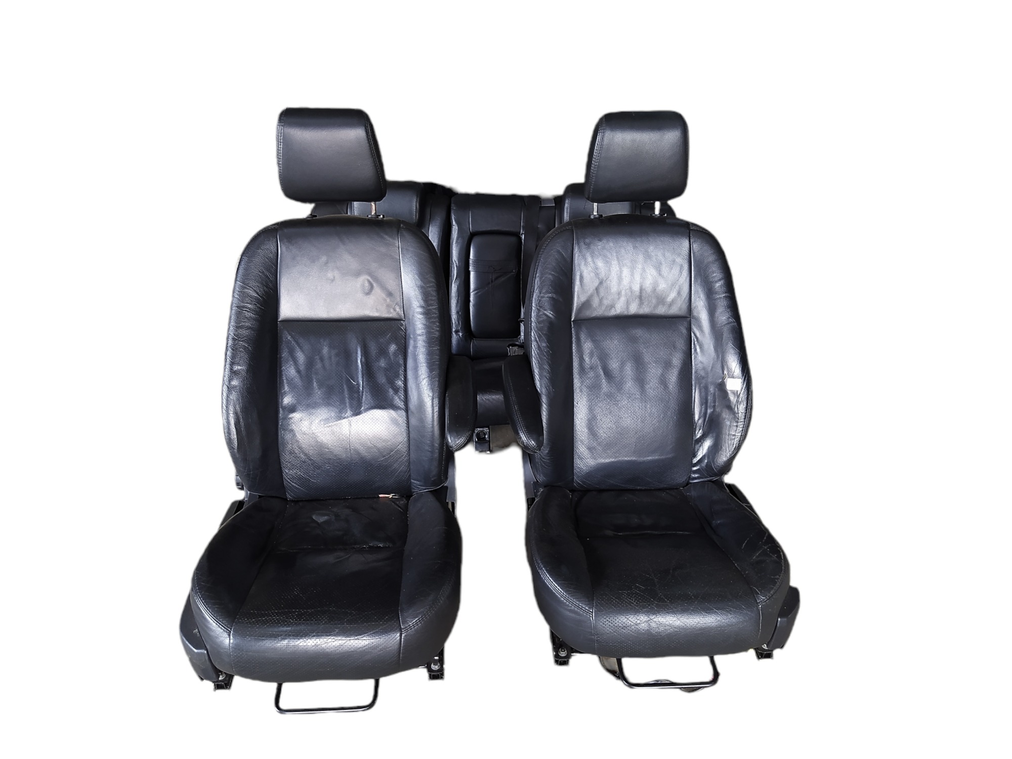 Jogo Banco De Couro Land Rover Freelander 2 3.2 2008 V479 Preto 2