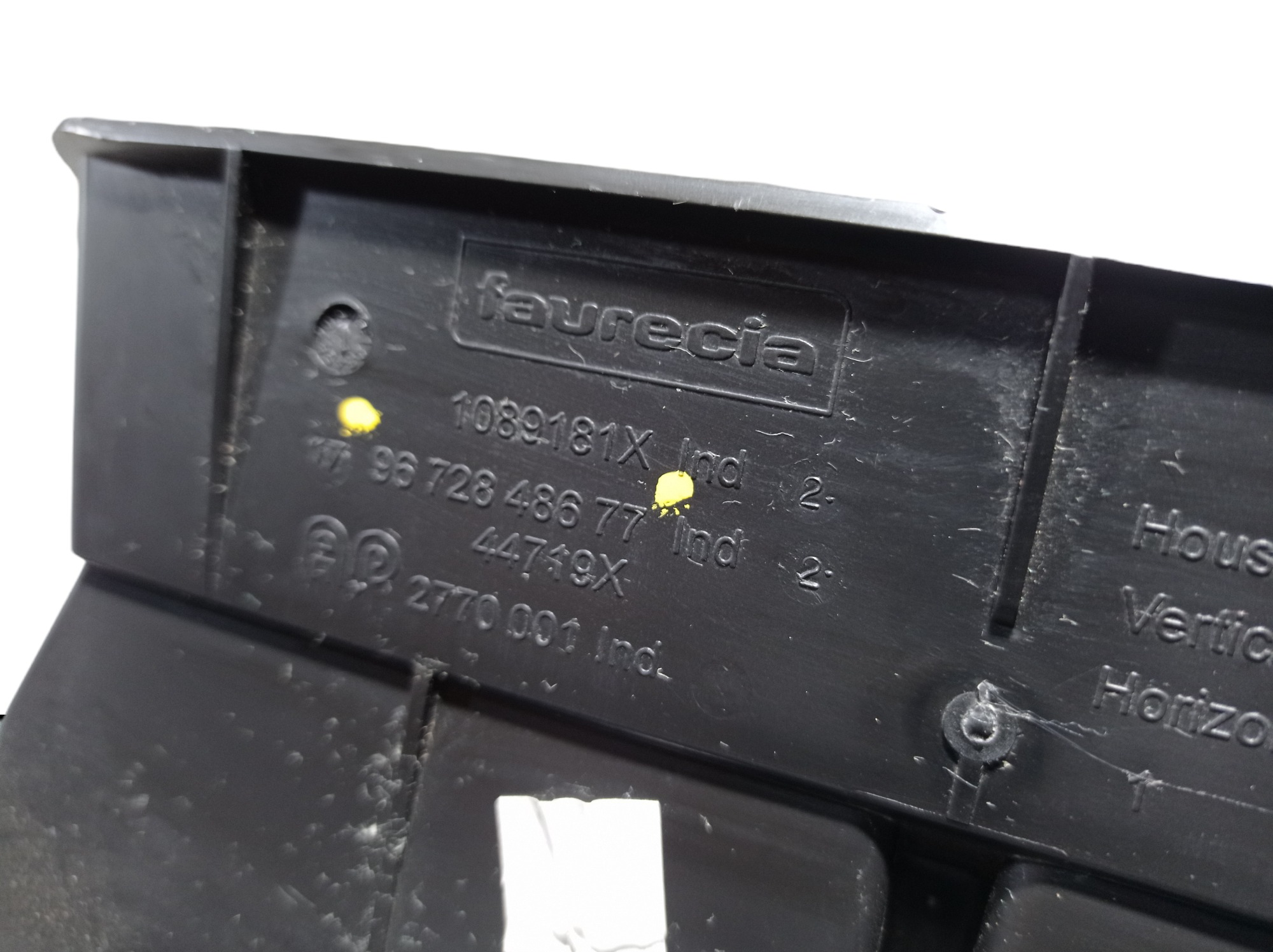 Difusor Ar Central Peugeot 2008 2017 9672848677 V437 8
