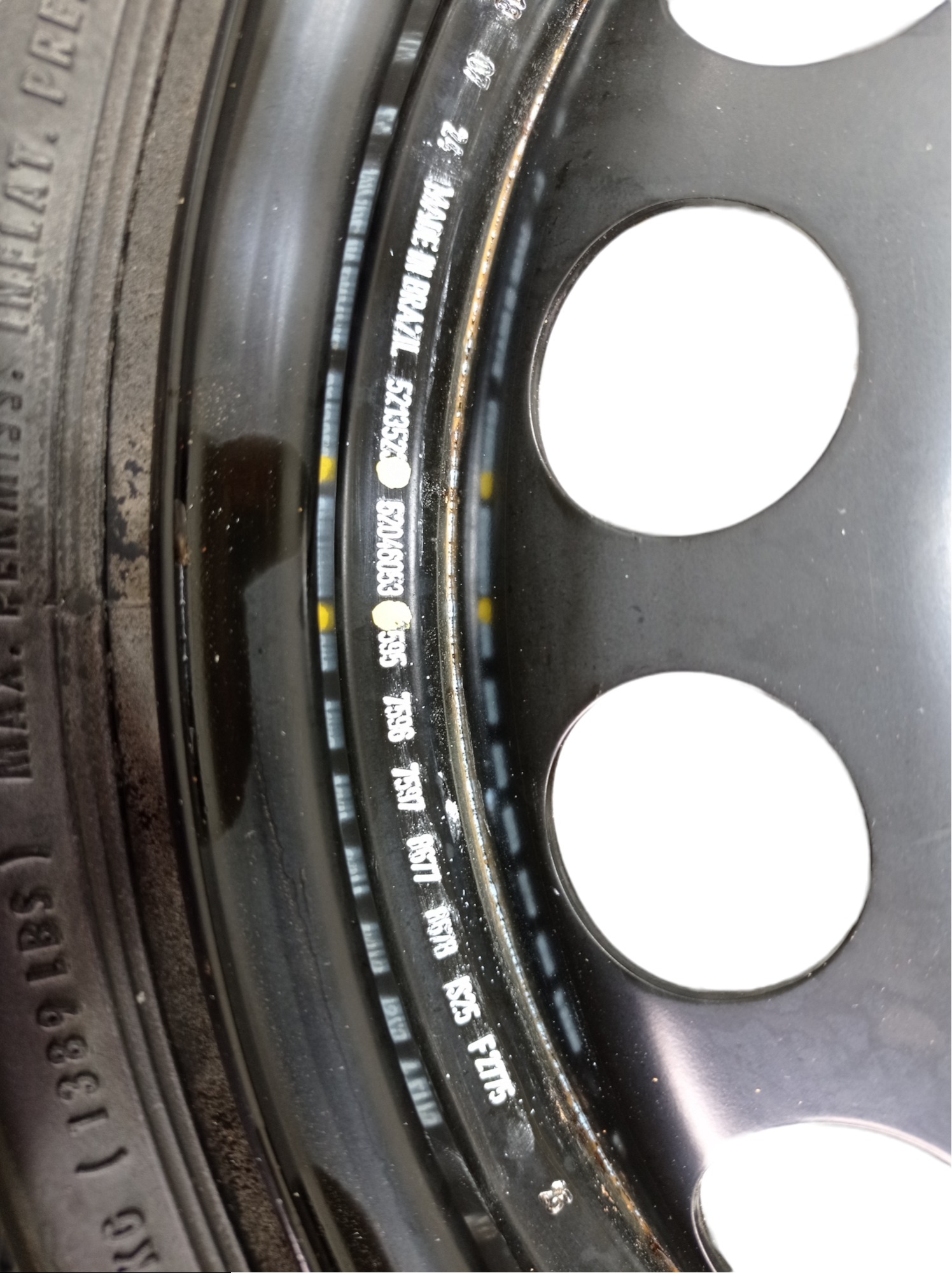 Roda Estepe Aro 16 Gm Prisma 2018 52046053 V486 4