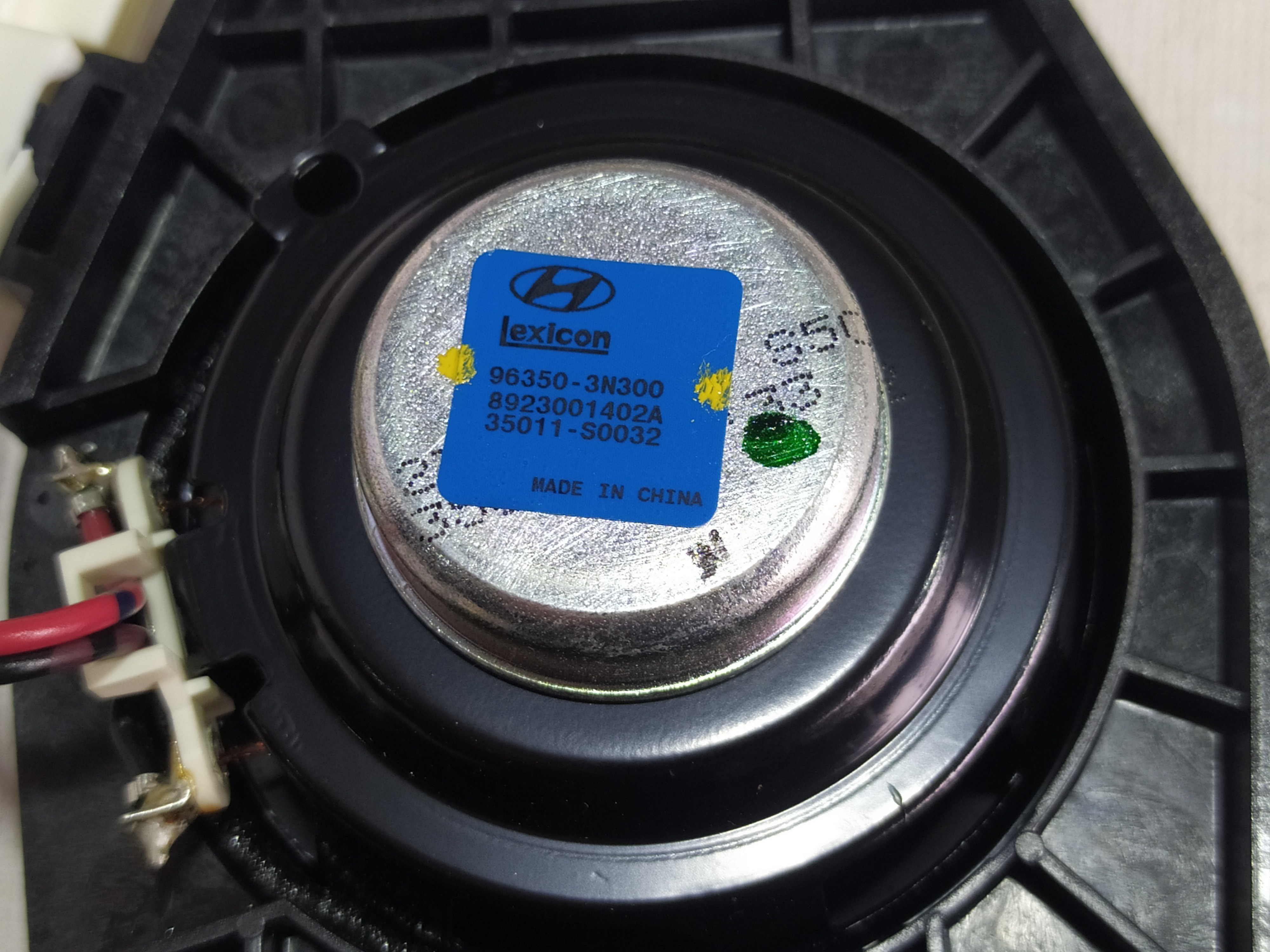 Alto Falante Traseiro Esquerdo Hyundai Equus Vs460 4.6 V577 8