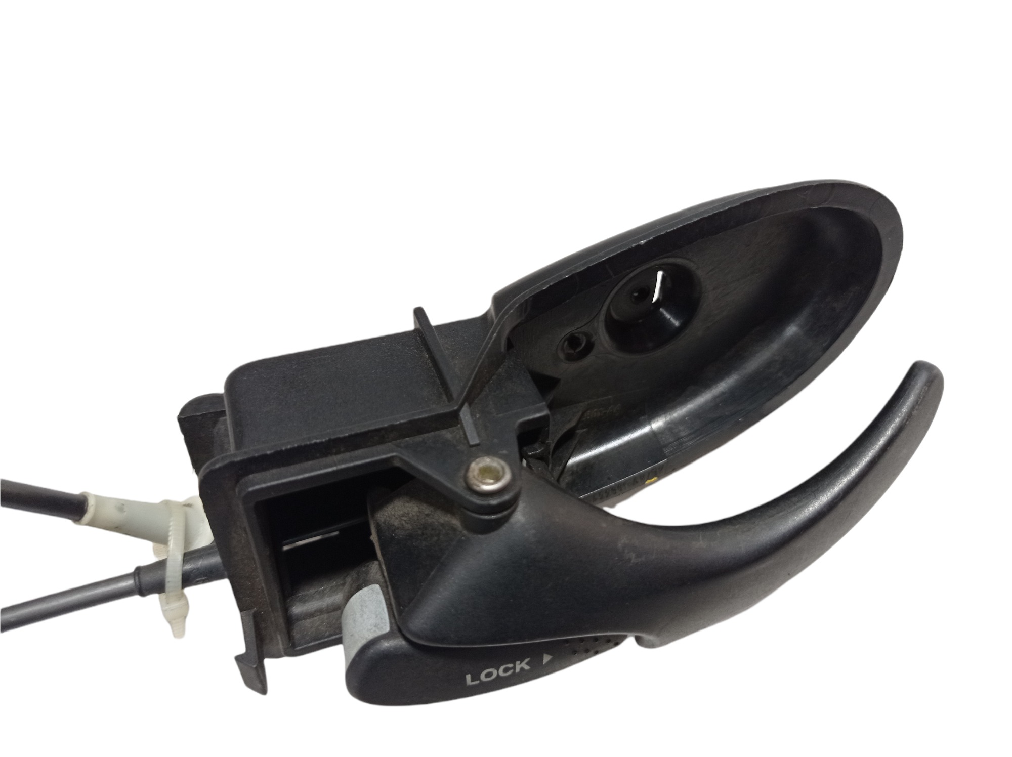 Maçaneta Interna Traseira Esquerda Ford Focus 2008 V144 Preto Traseira 6