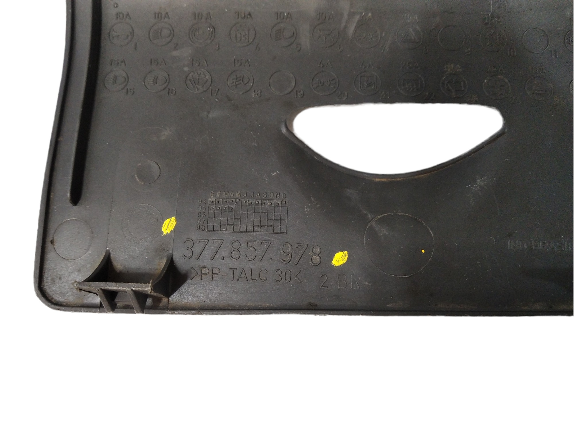 Tampa Caixa De Fusível Volkswagen Gol G2 377857978 V379 3