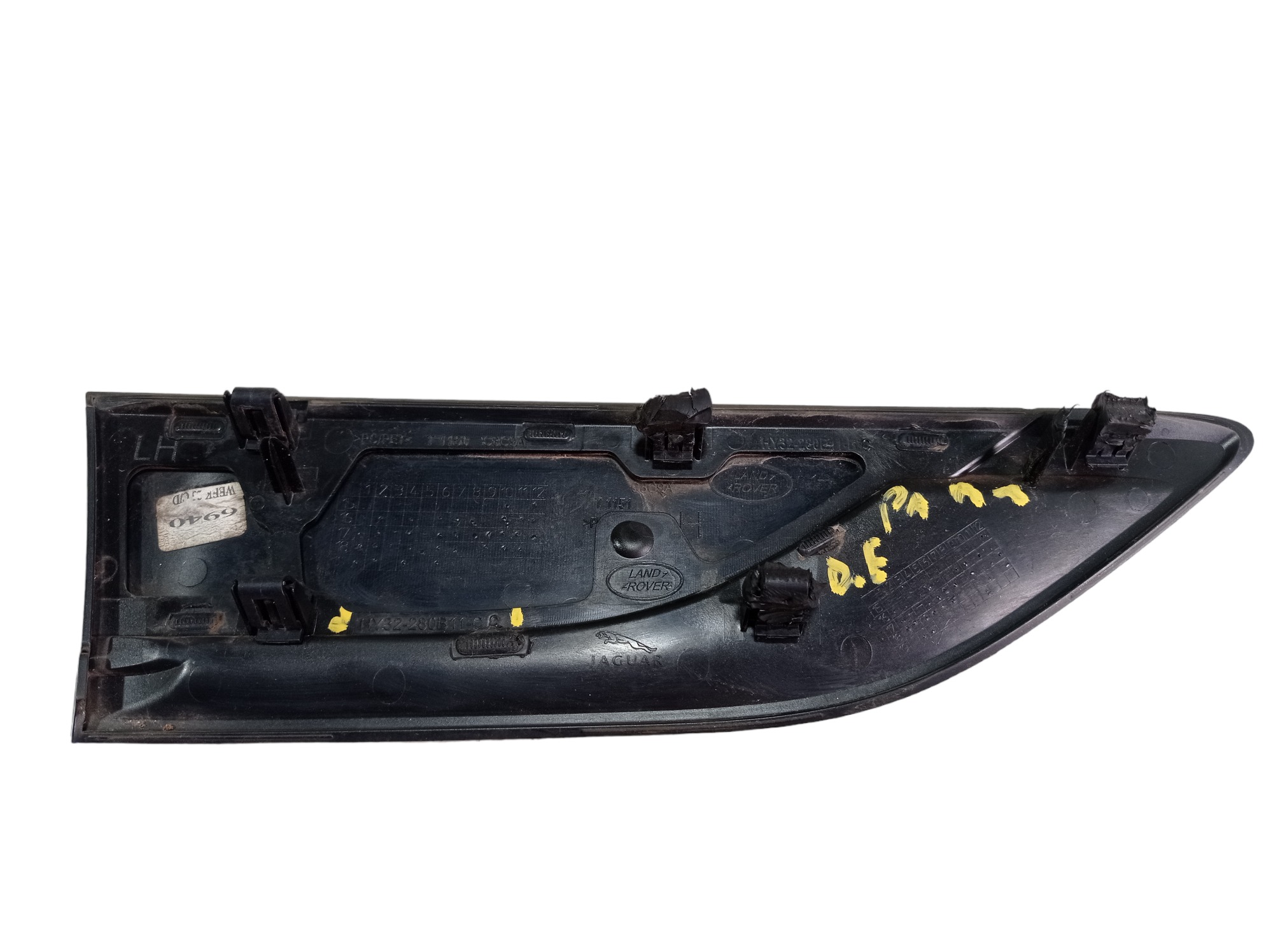 Moldura Paralama Dianteiro Esquerdo Discovery 5 2019 V562 Preto 6