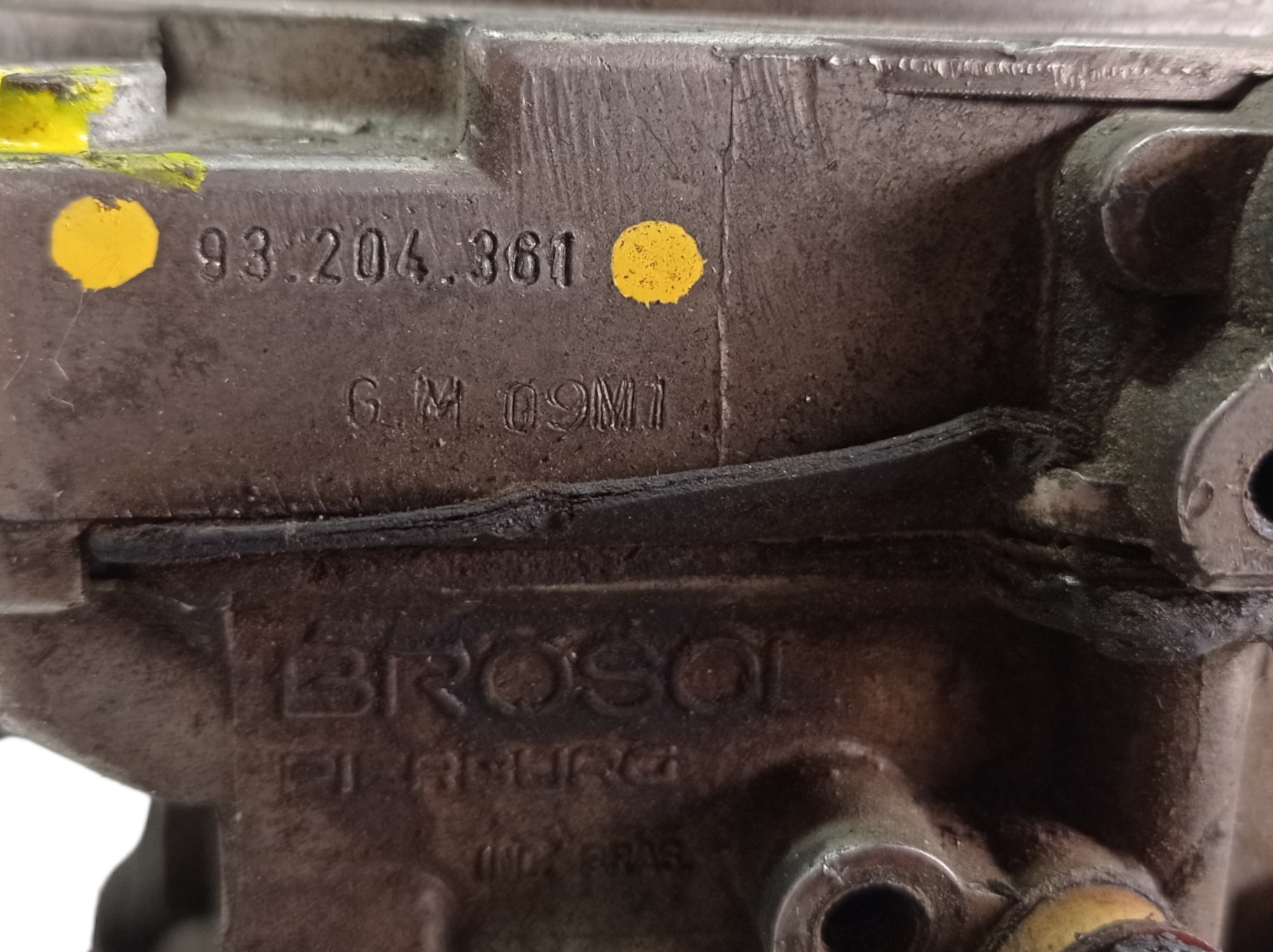 Carburador 2e Gm Chevette 1.6 Alcool 1992 93204361 Vl 7