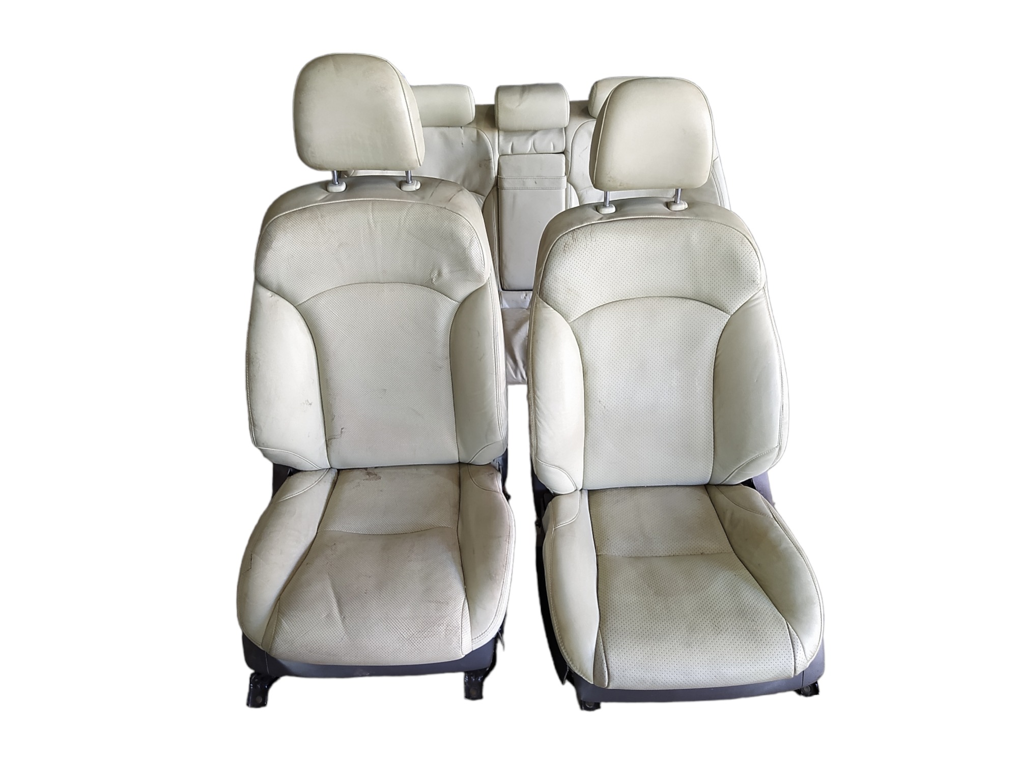 Jogo Banco De Couro  Lexus Is300 3.0 V6 2012 V545 Creme 4