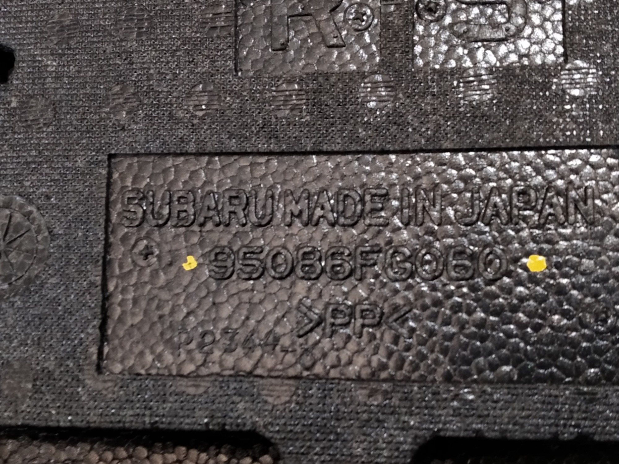 Isopor Porta Malas Subaru Impreza 2009 V375 5