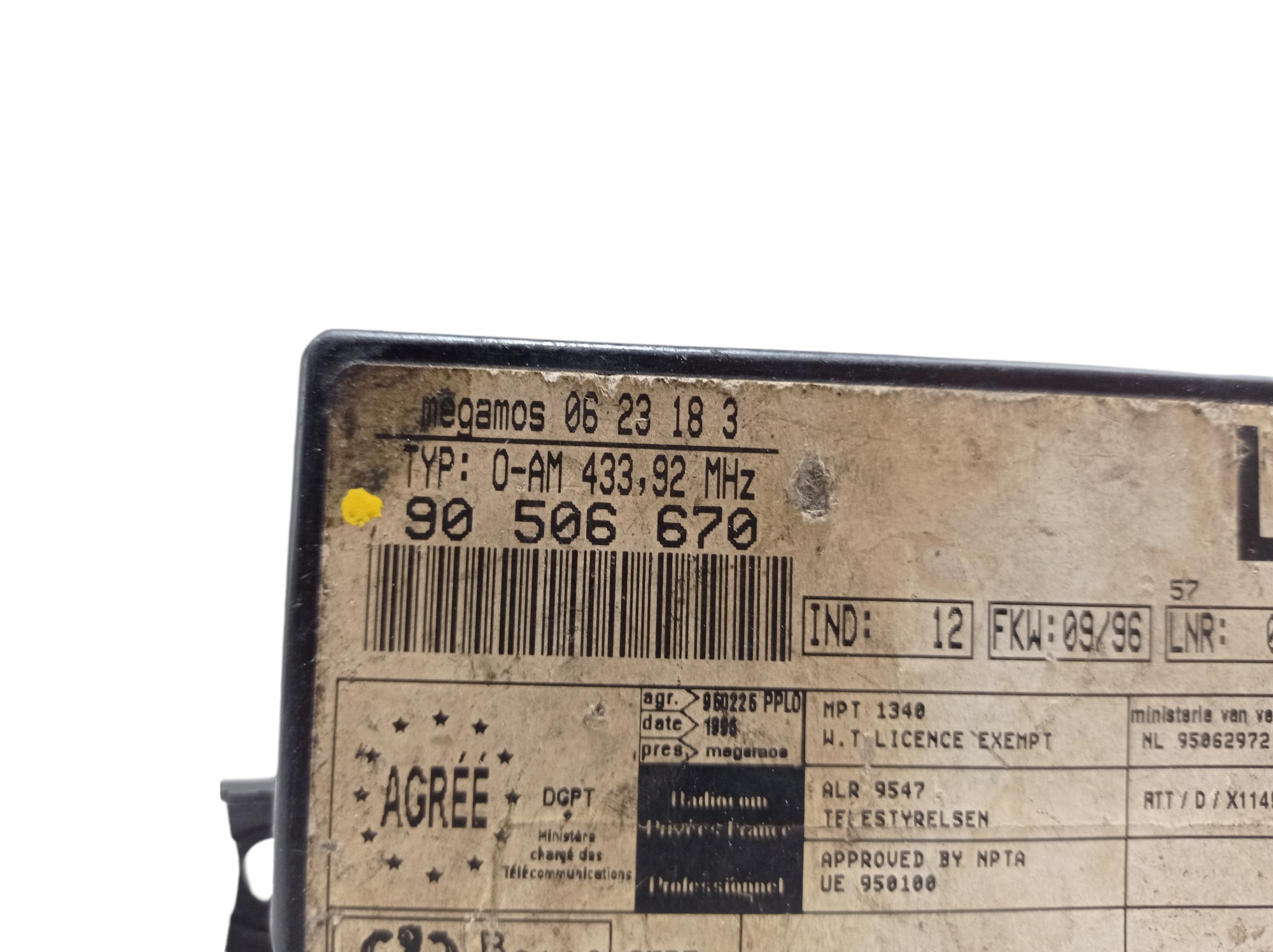 Modulo Conforto Gm Vectra 1995 90506670lw V00 3