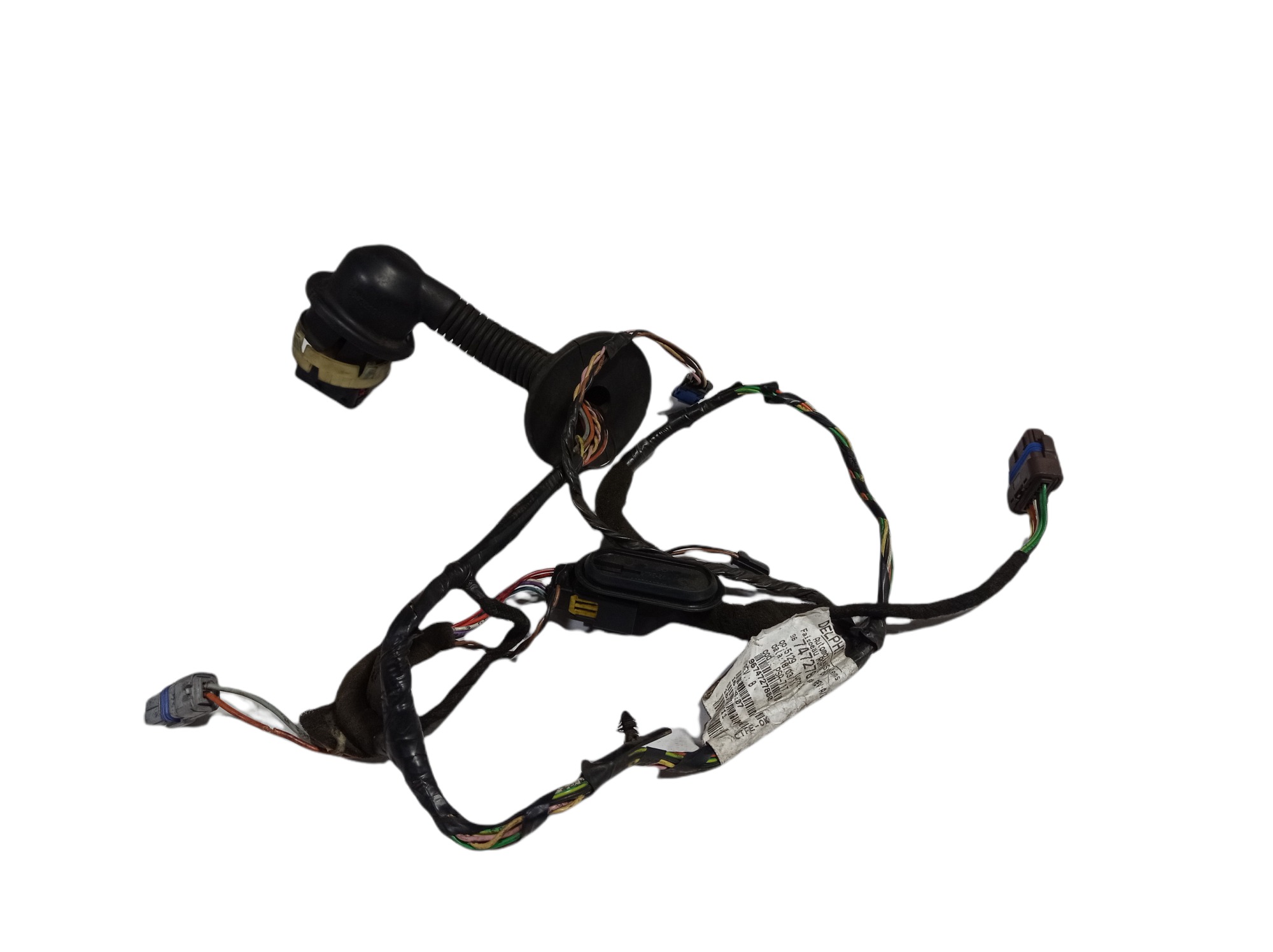 Chicote Porta Dianteira Direita Peugeot 207 V185 9674727880 4