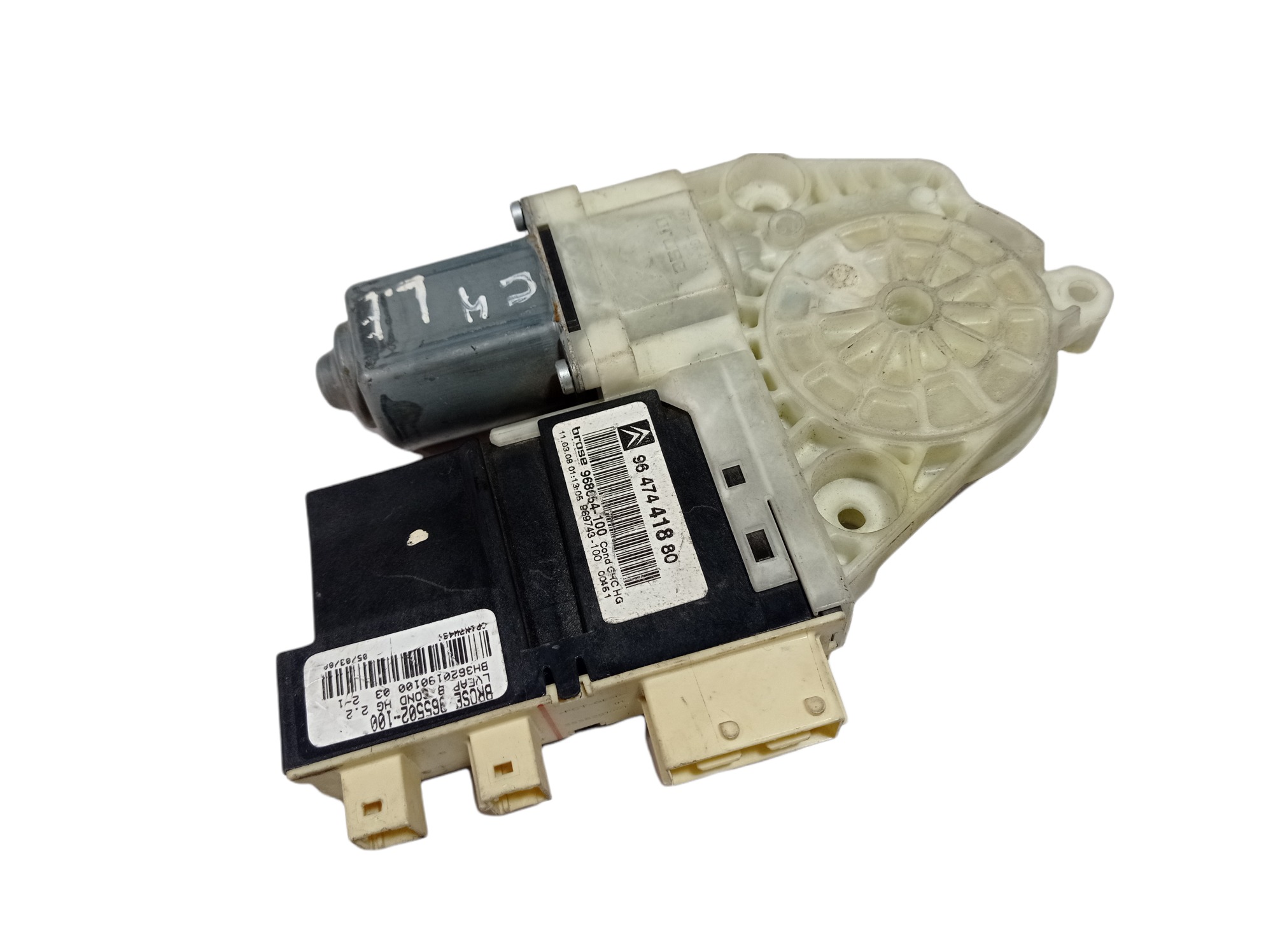 Motor Vidro Elétrico Dianteiro Esquerdo Citroen C4 2008 V141 4
