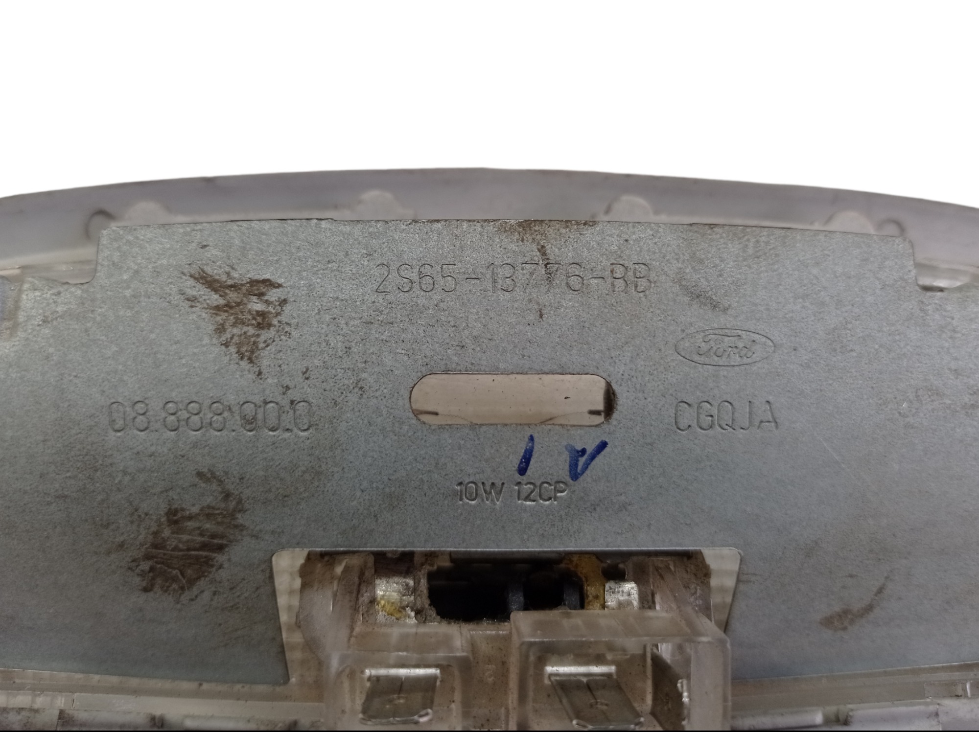 Moldura Luz De Teto Cortesia Ford Fiesta 2s6513776bb Vl 7