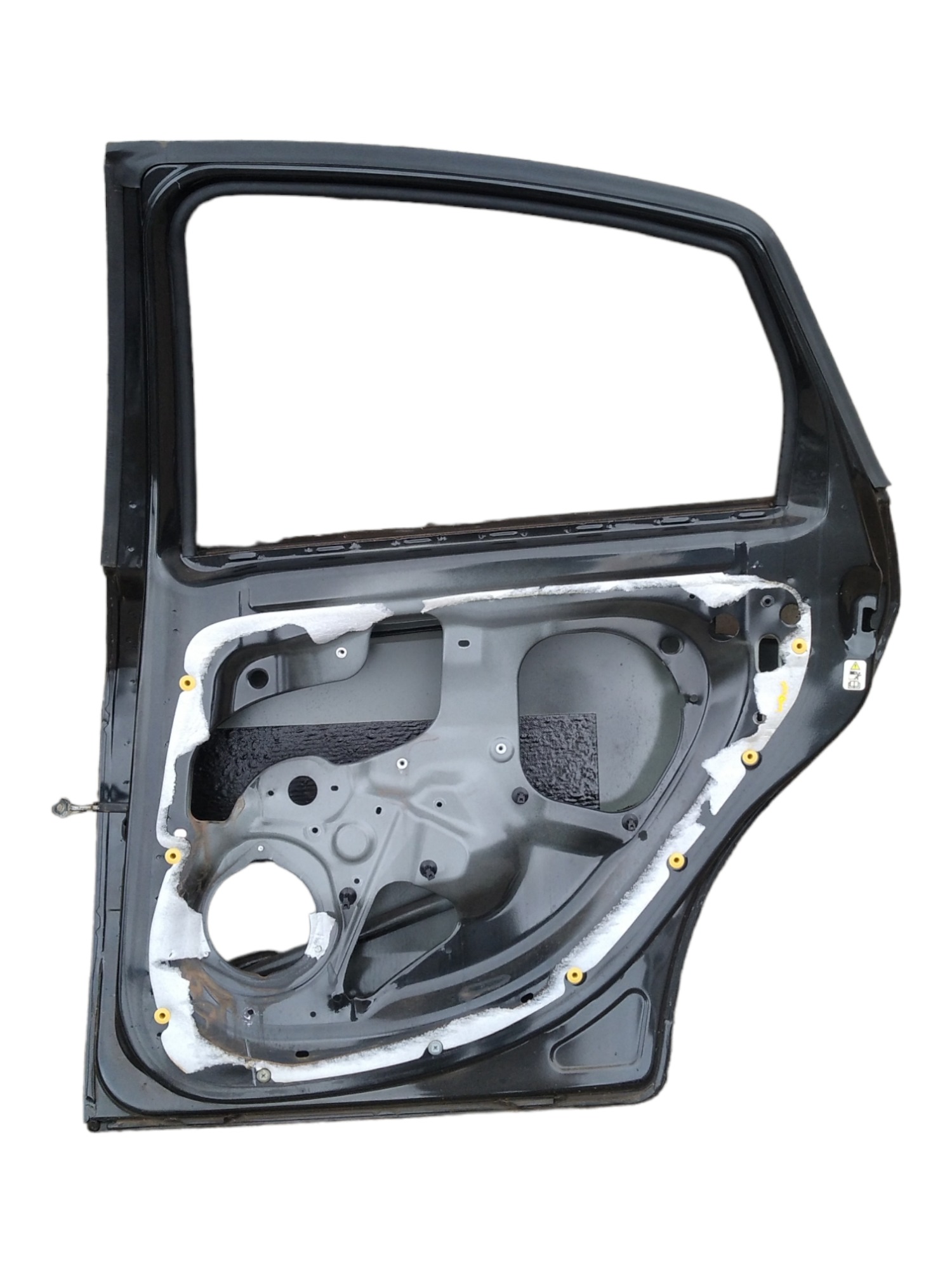 Porta Traseira Direita Fiat Linea 2012 V468 Traseira Direito Preto 5