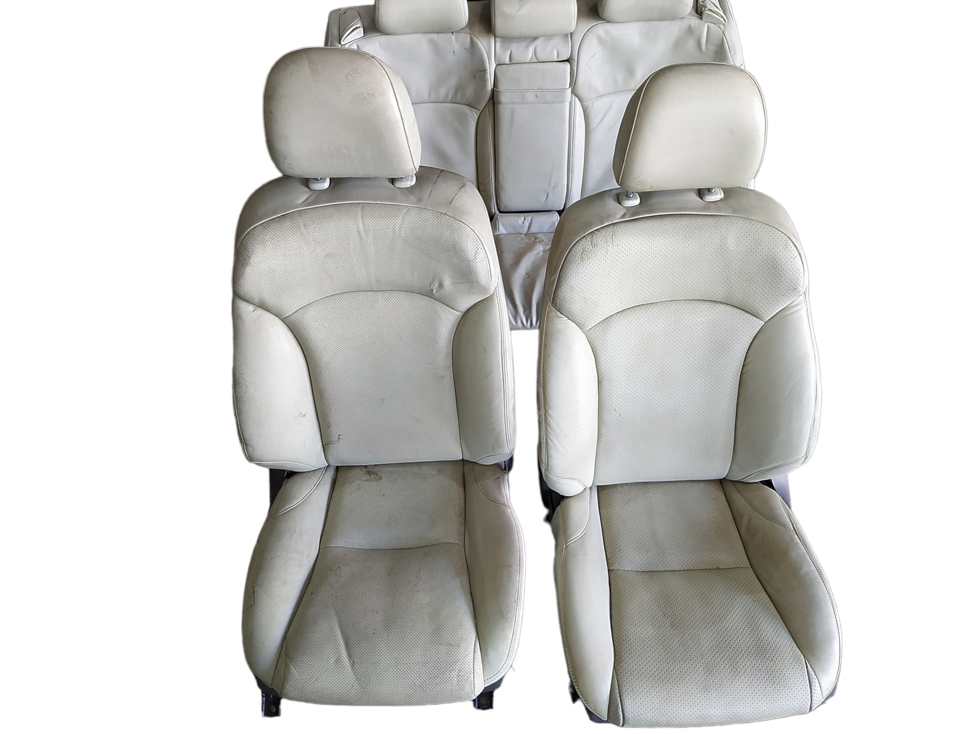 Jogo Banco De Couro  Lexus Is300 3.0 V6 2012 V545 Creme 7