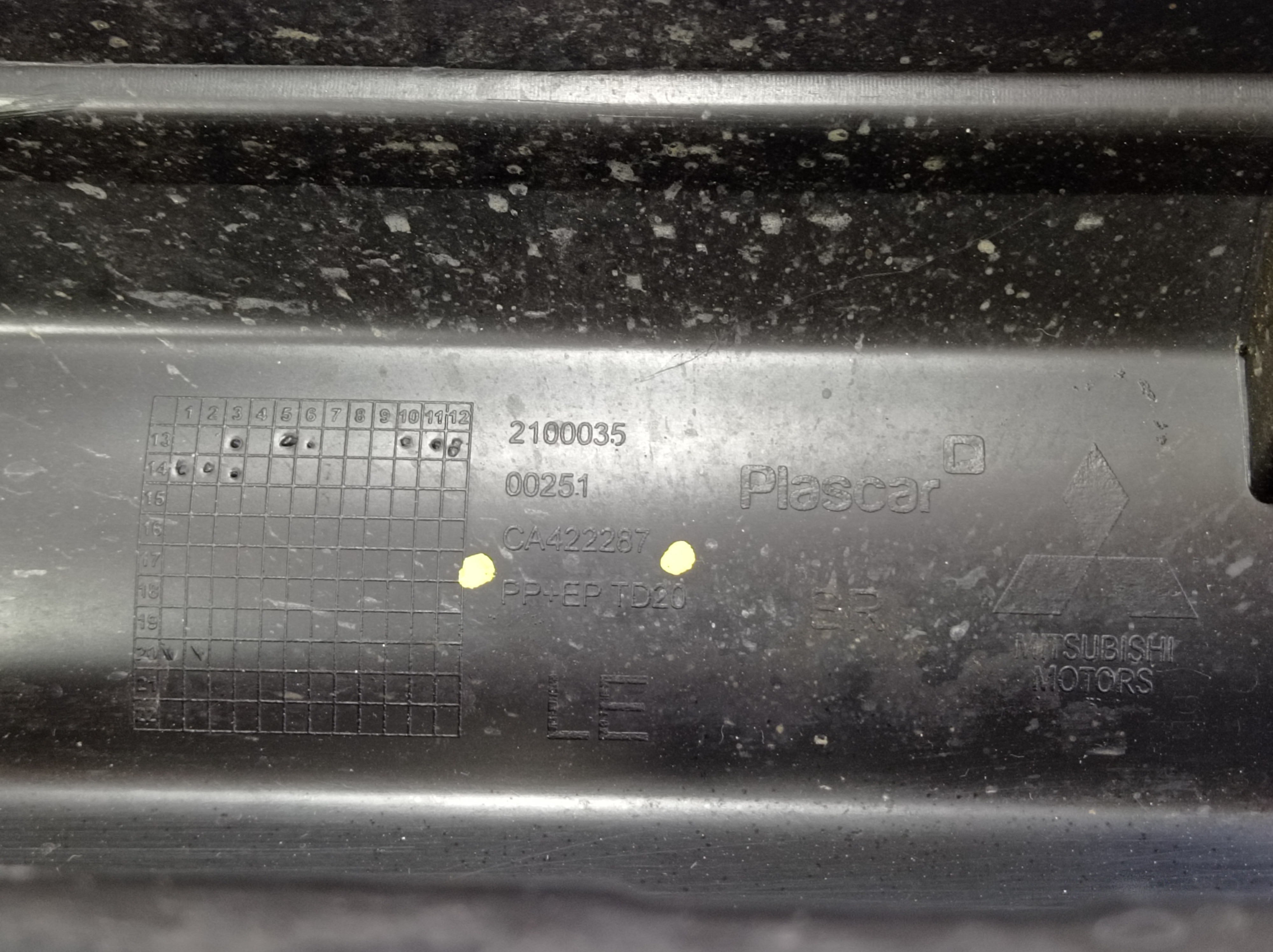 Spoiler Esquerdo Mitsubishi Asx Cvt 2.0 2014 V574 9