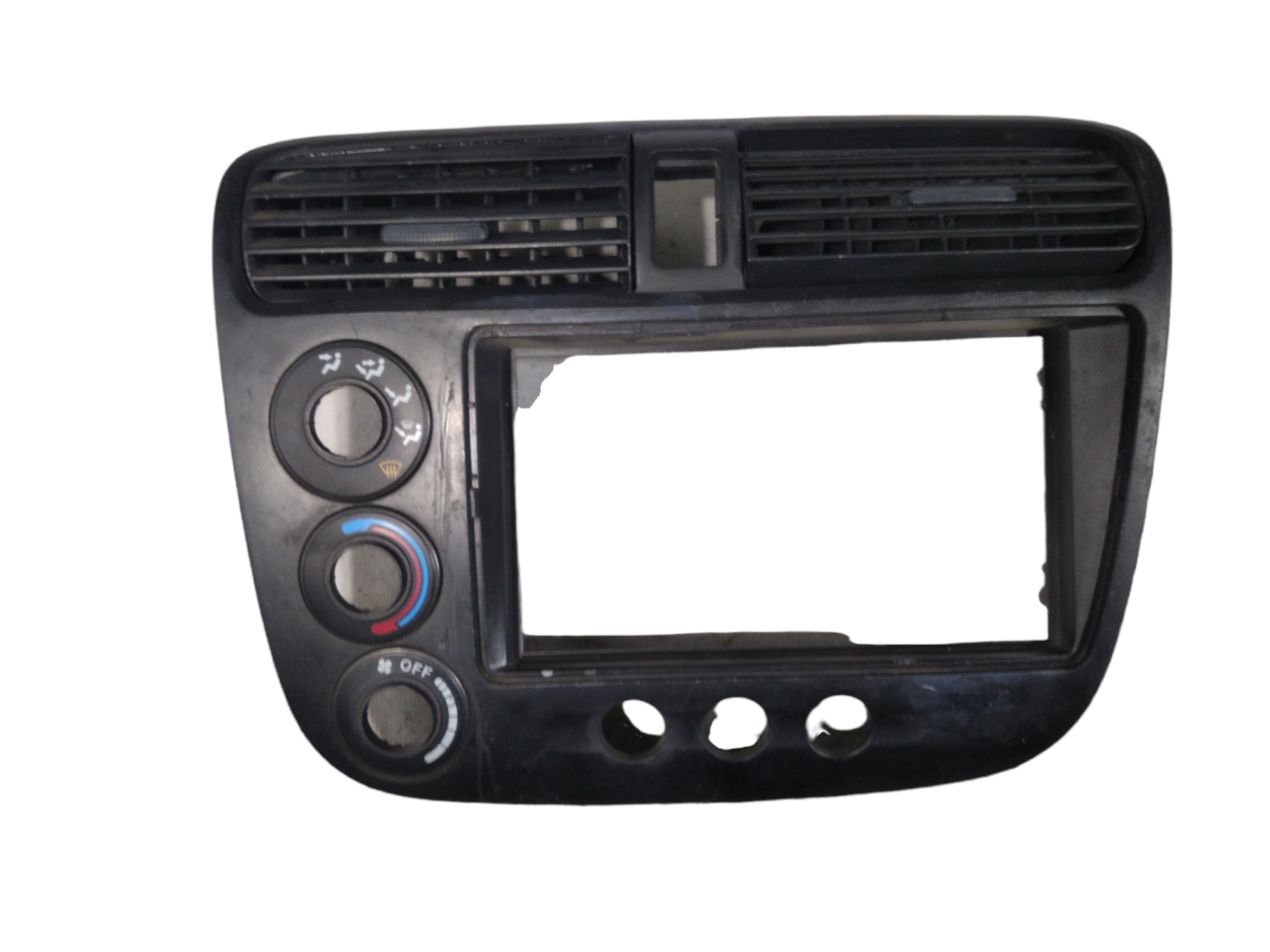 Moldura Central Difusor De Ar Honda Civic 2002 7