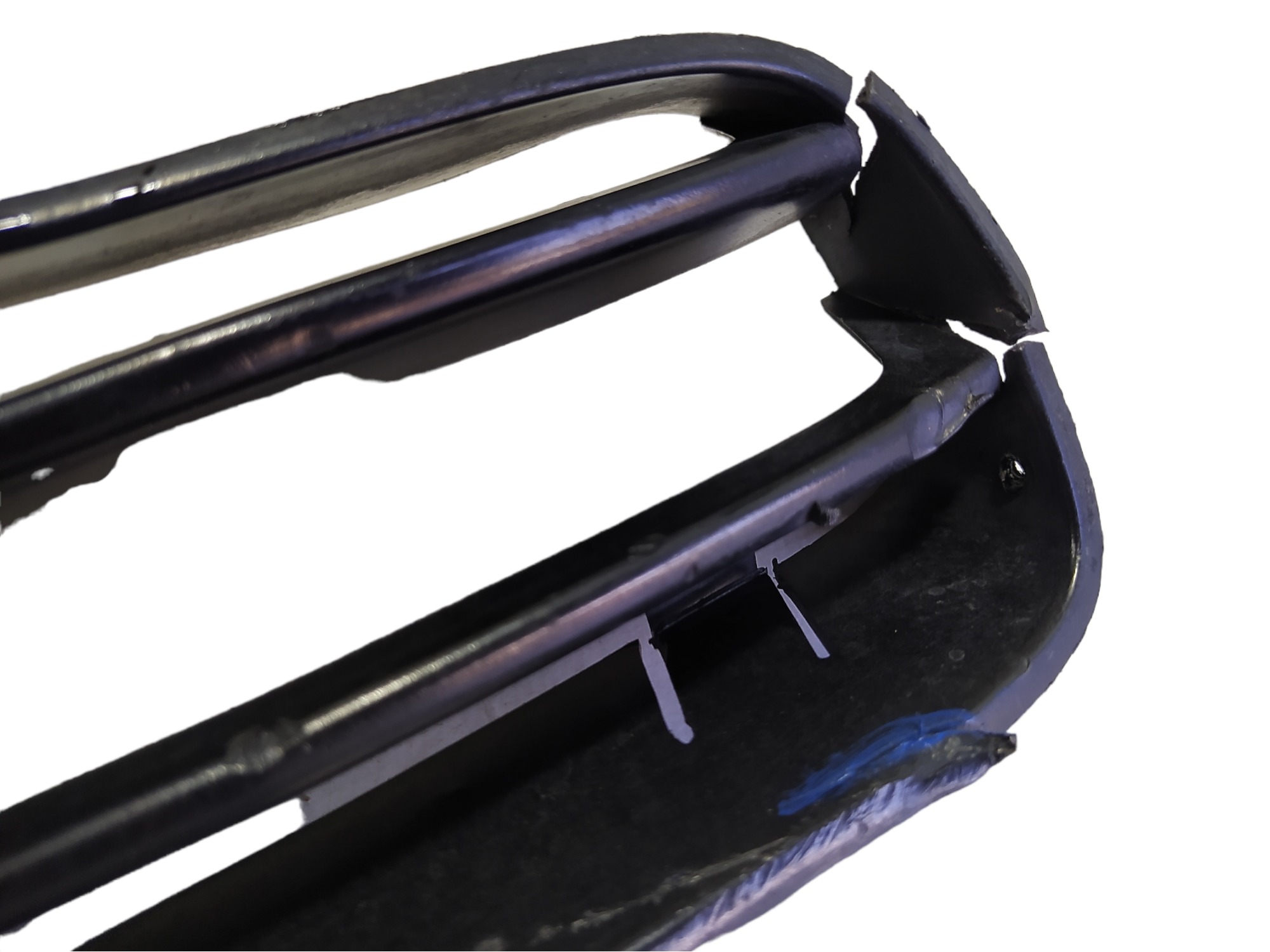 Grelha Esquerda Parachoque Dianteiro Vw Golf 2.0 2000 V478 3