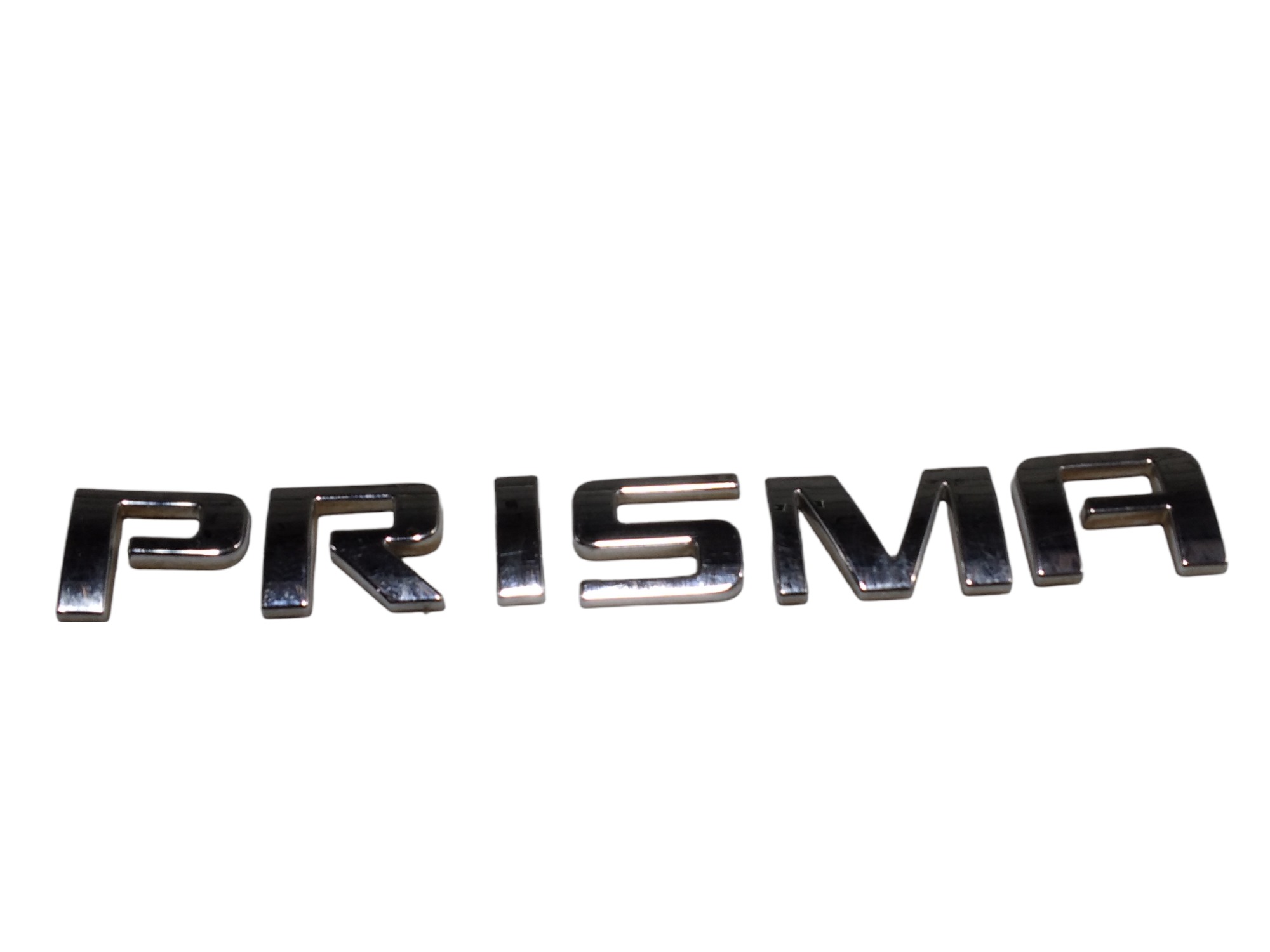 Emblema Tampa Traseira Gm Prisma Lt 2019 V338 Dourado / Prata 9