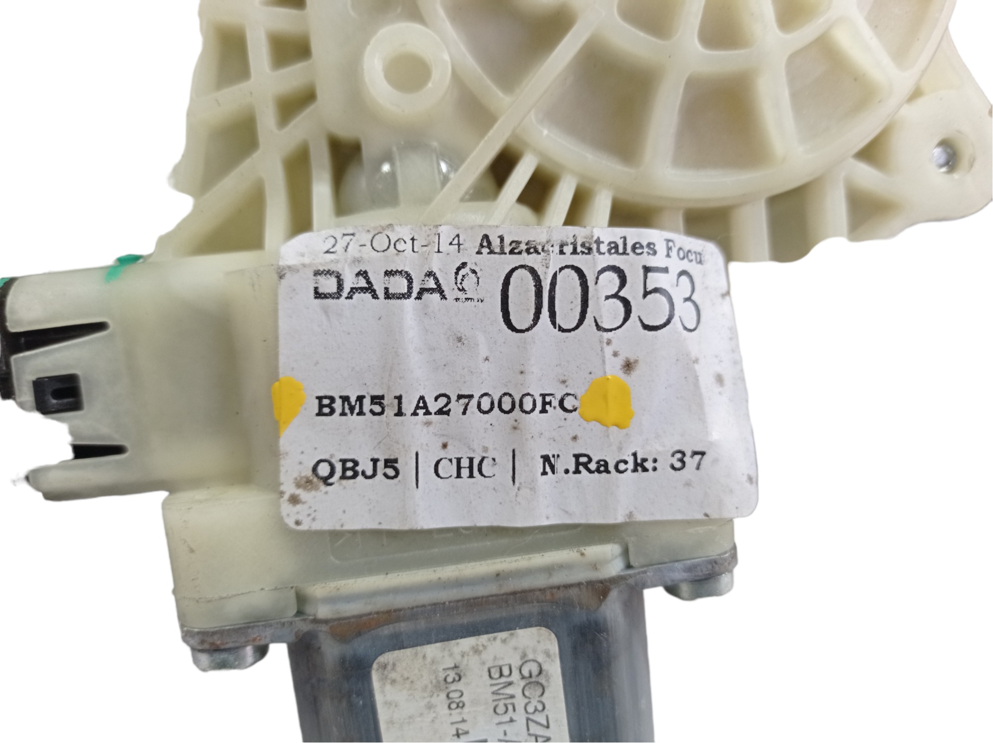 Máquina Vidro Porta Traseira Direita Ford Focus Se 2014 V476 6