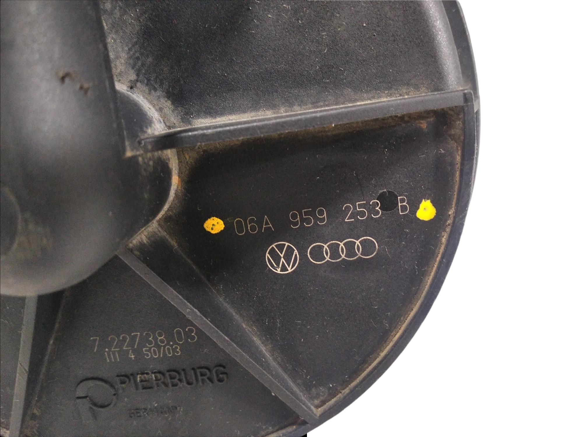 Bomba Ar Secundária Vw Golf Audi Turbo 06a959253b V261 9