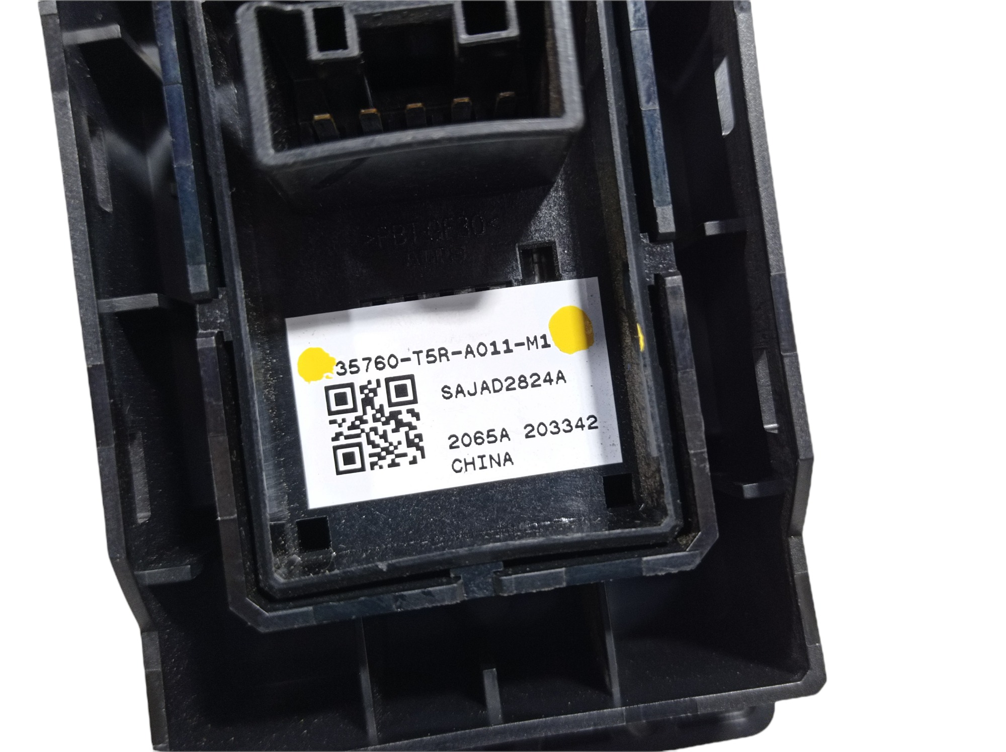 Botão Vidro Dianteiro Direito Honda Fit 2016 35760t5ra011m1 6