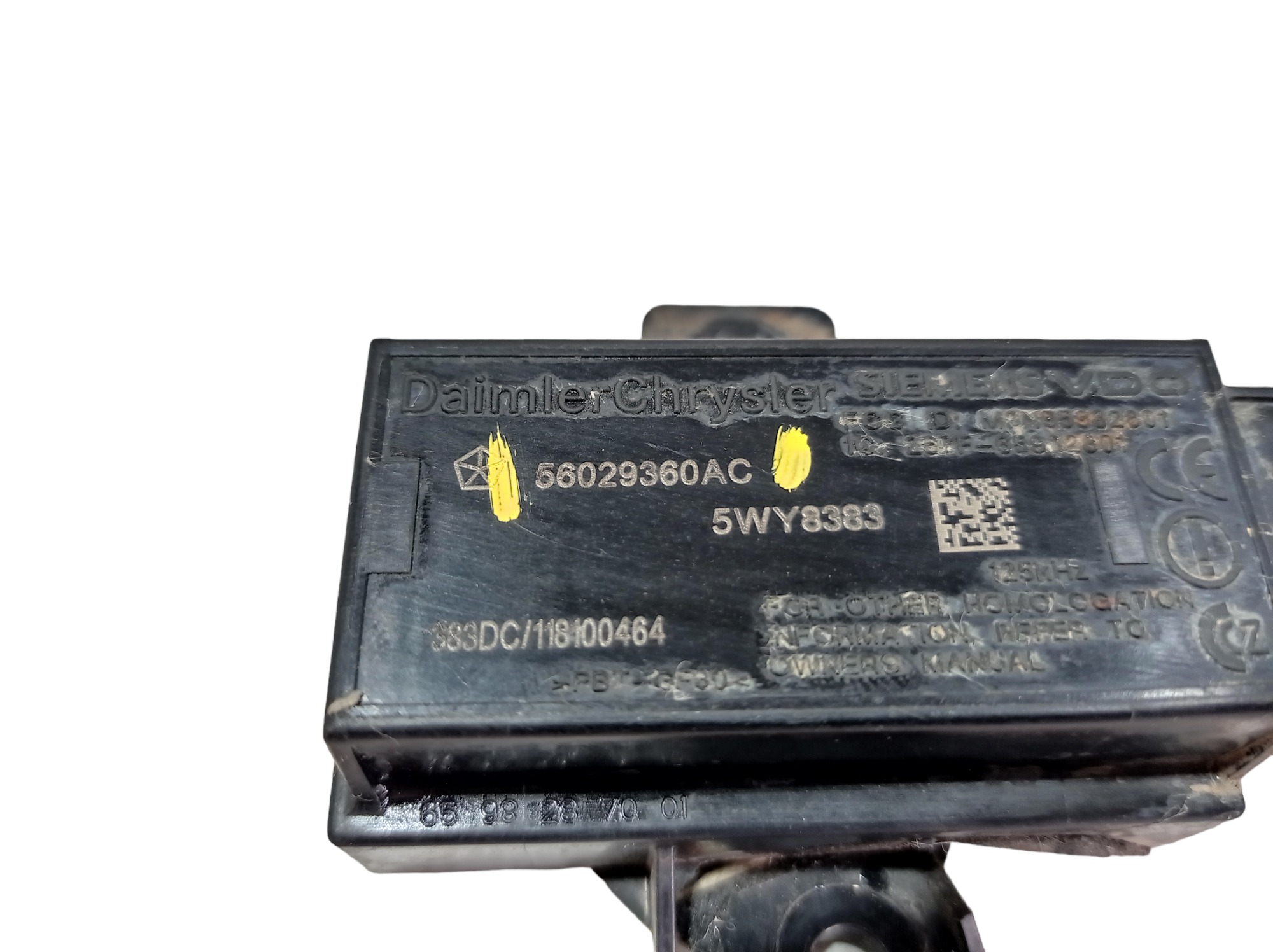 Sensor Pressão Do Pneu Jeep Cherokee 2012 56029360ac V561 7