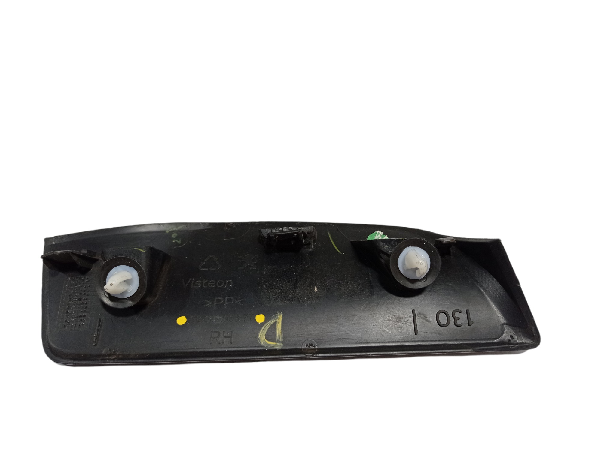 Acabamento Retrovisor Direito Peugeot 2008 208 2019 V341 Preto 6