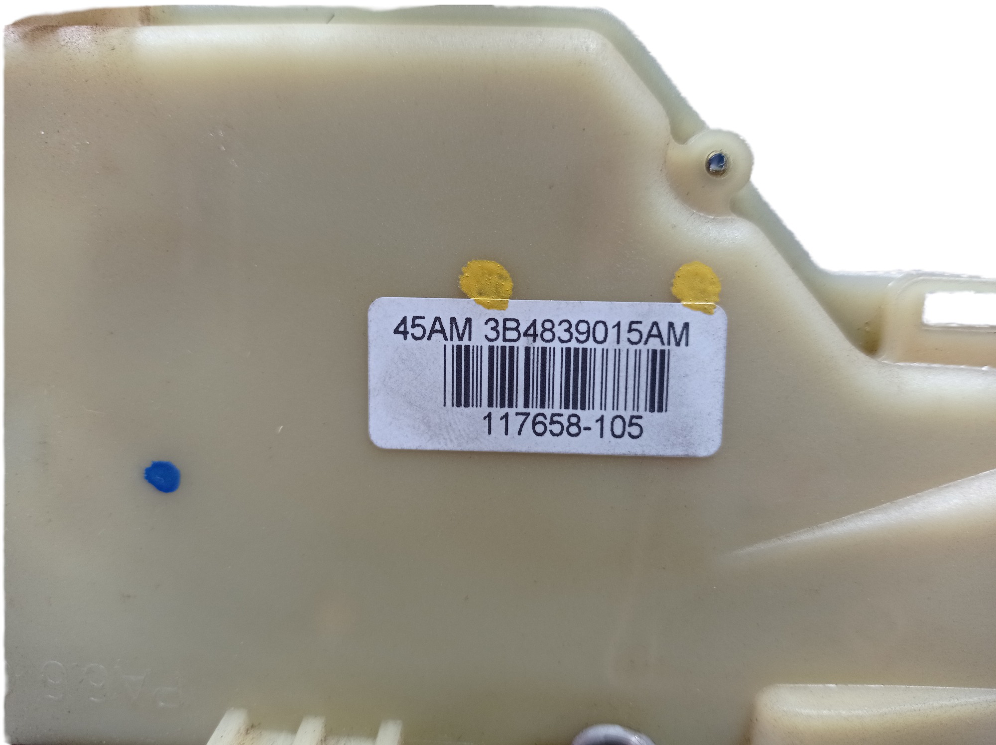 Fechadura Traseira Esquerda Vw Golf Sportline 2009 V435 3