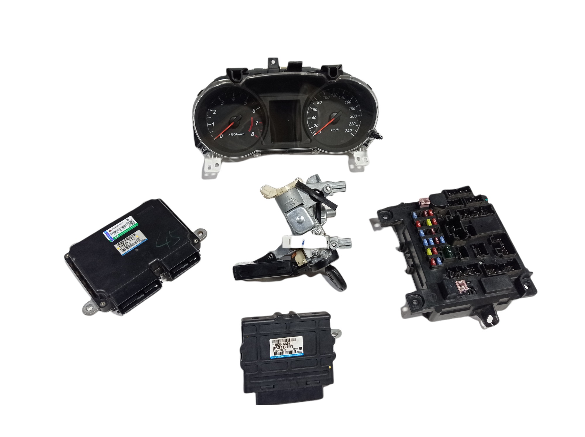Kit Módulo Injeção Eletrônica Lancer 2.0 2014 V420 1860c113 2