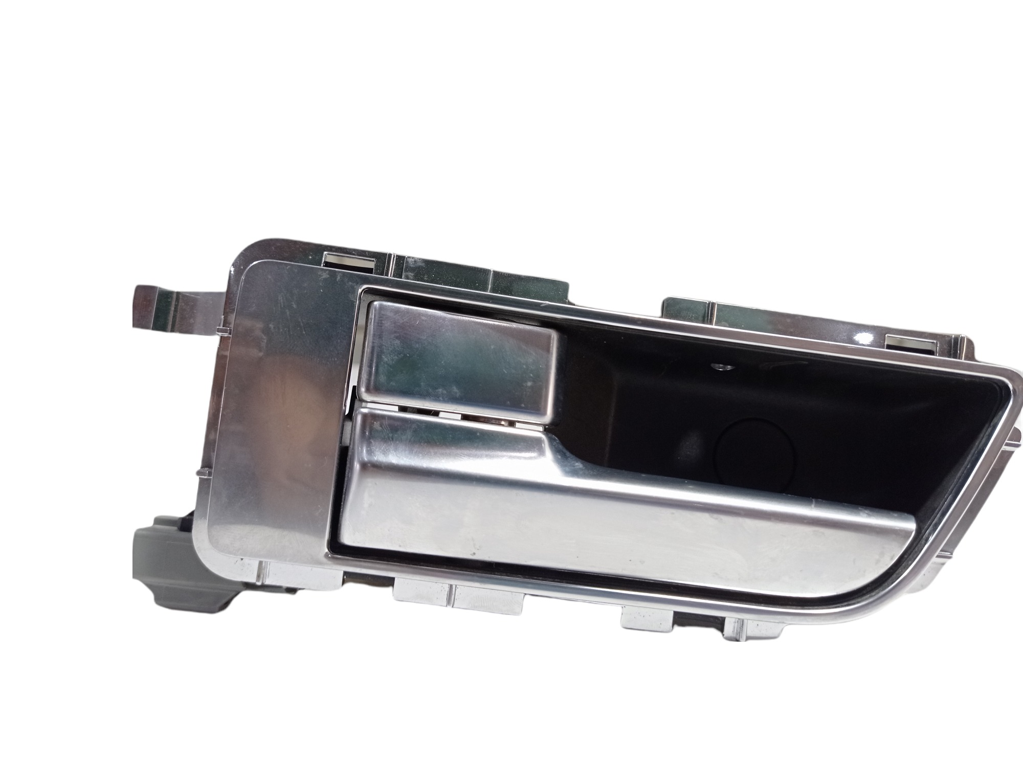 Maçaneta Interna Traseira Esquerda Range Rover Ah2222601ab Prateado 6
