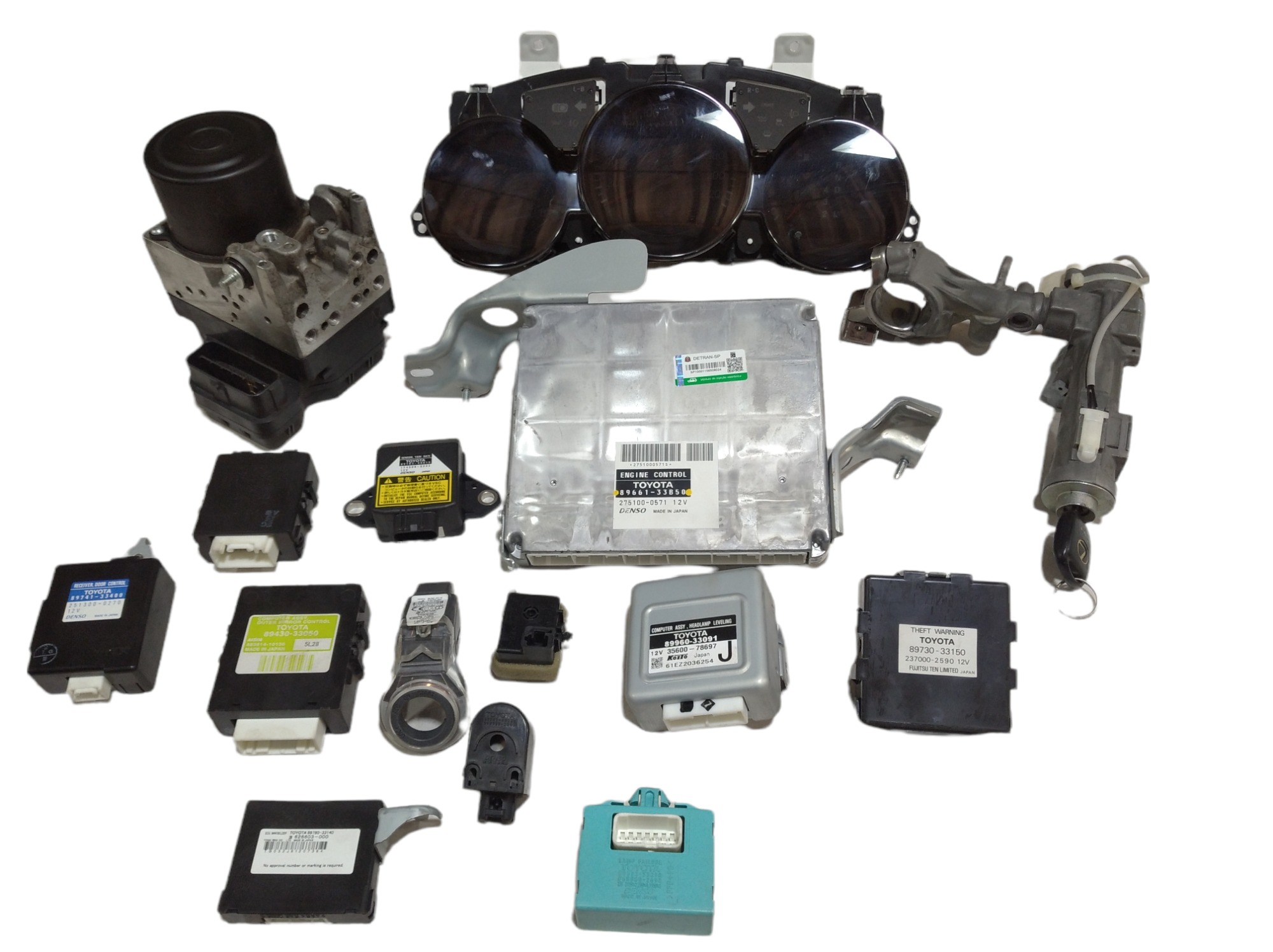 Kit Modulo Injeçao Lexus Es330 3.3 V6 2006 8966133b50 V357 6