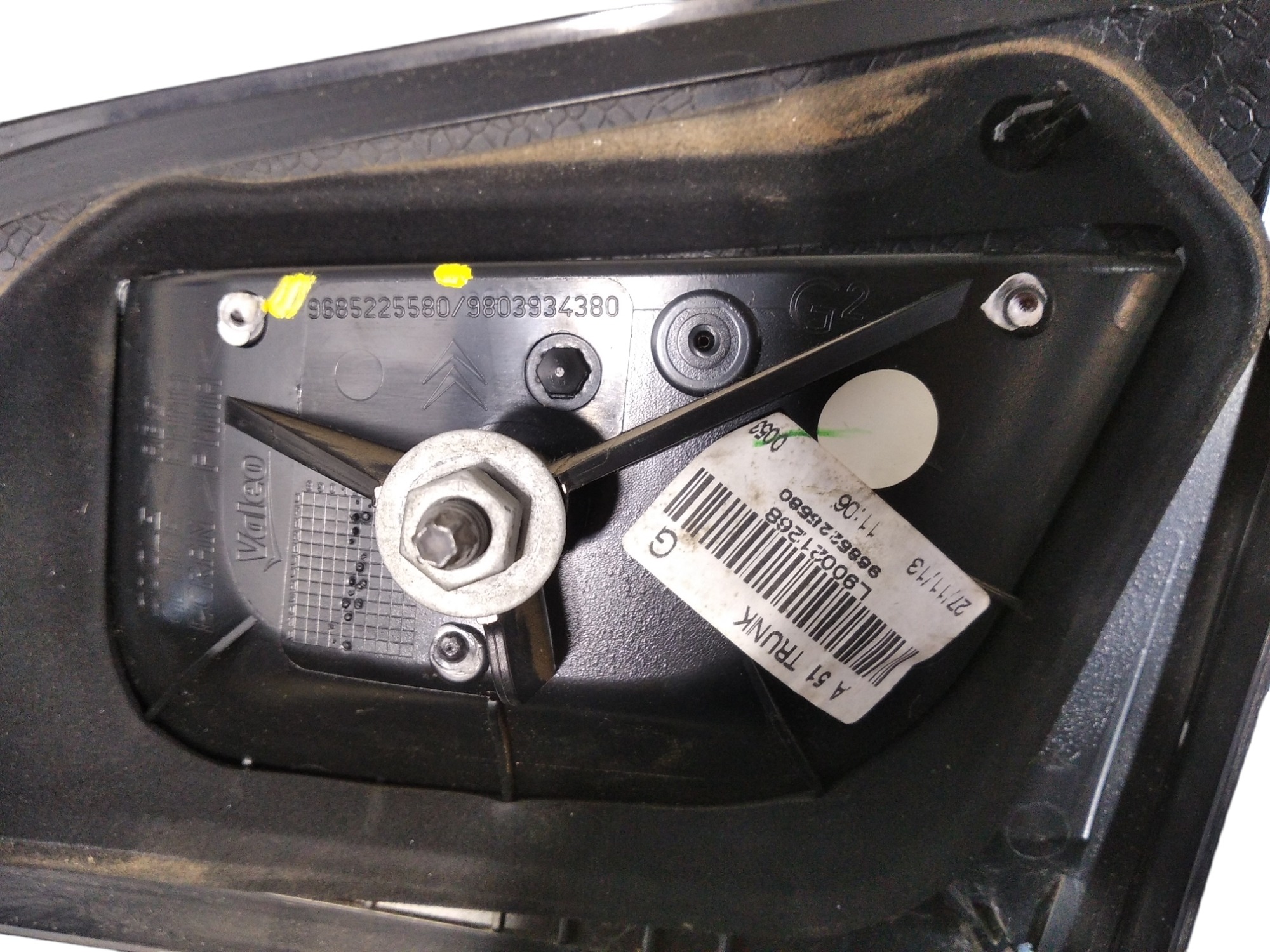Lanterna Direita Tampa Traseira Citroen C3 2014 V297 6