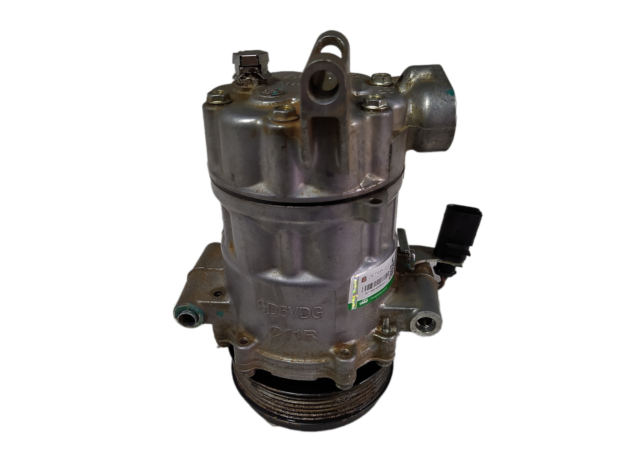 Compressor Ar Condicionado Vw Saveiro Cross 1.6 2020 V467 2