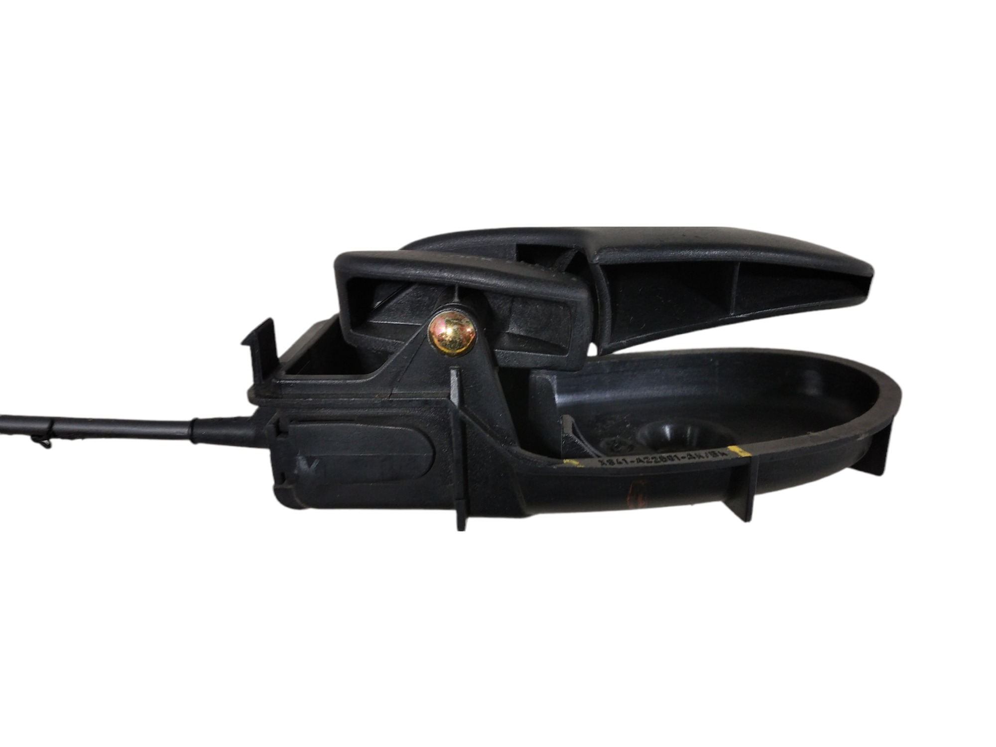 Maçaneta Interna Trasei Esquerda Ford Focus 2001 A 2008 V267 Preto Traseira 4