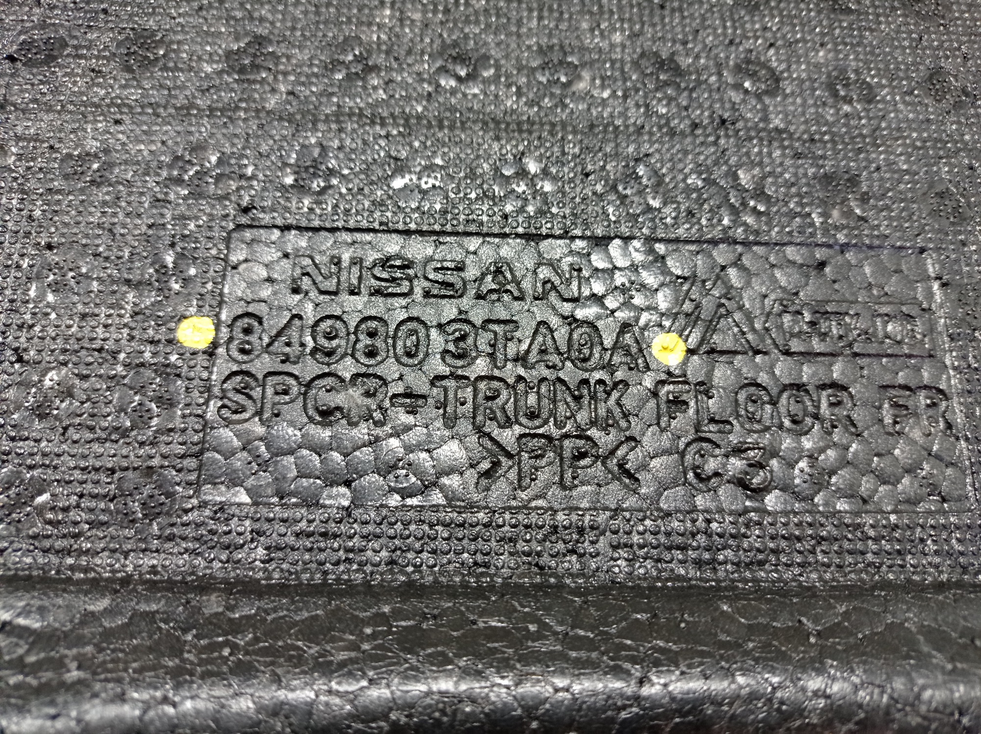Isopor Porta Malas Nissan Altima 2014 849803ta0a V564 6