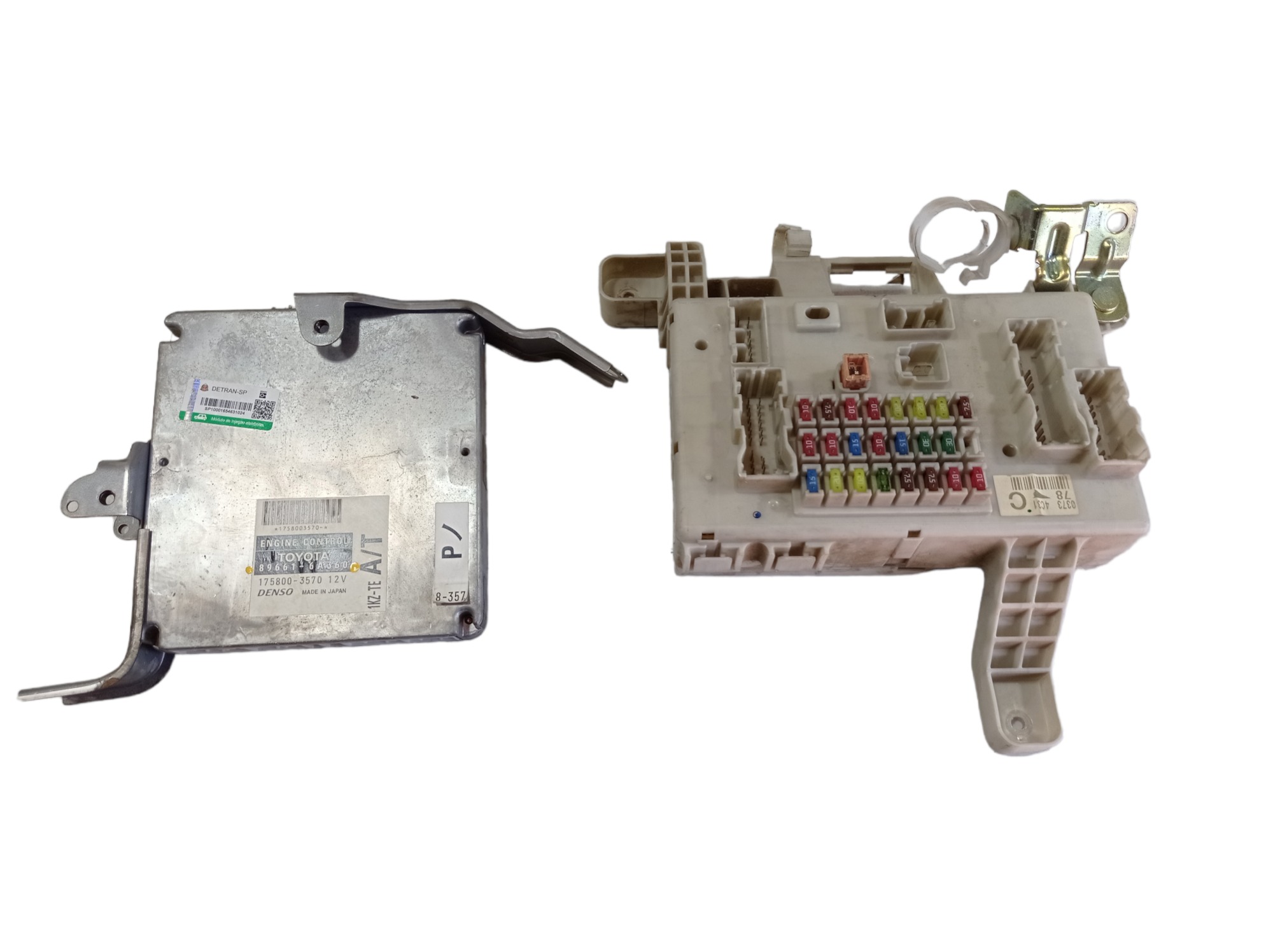 Kit Code Módulo Injeção Toyota Land Cruiser Prado 2004 V552 1