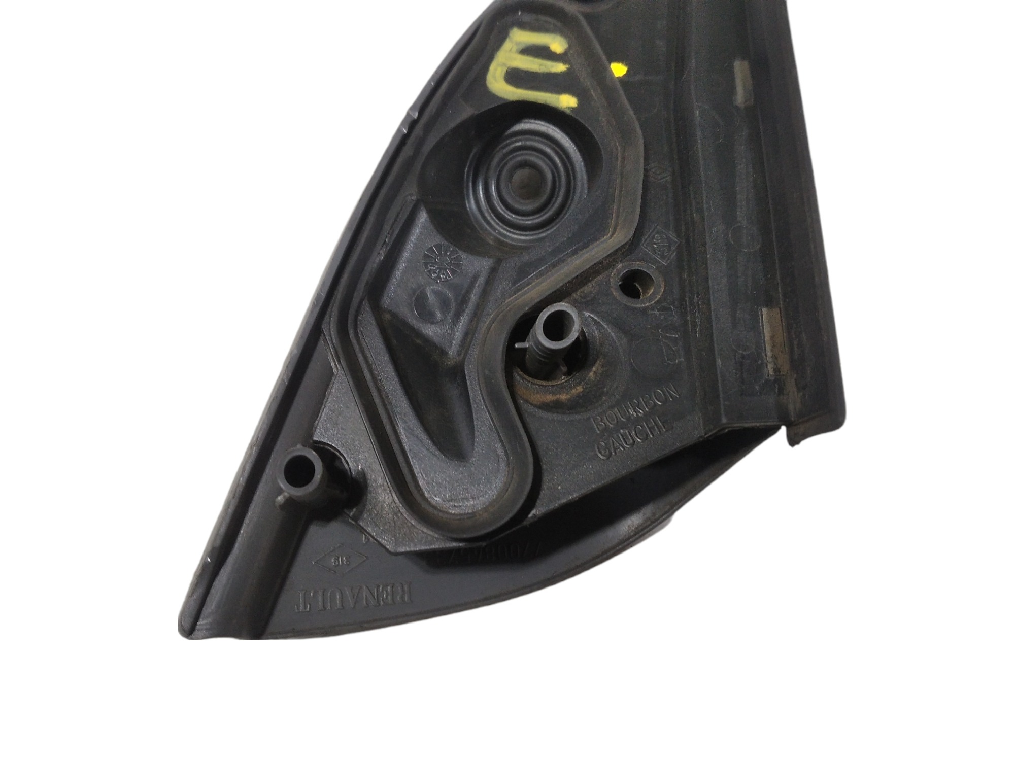 Acabamento Esquerdo Interno Retrovisor Renault Clio V236 Cinza 5