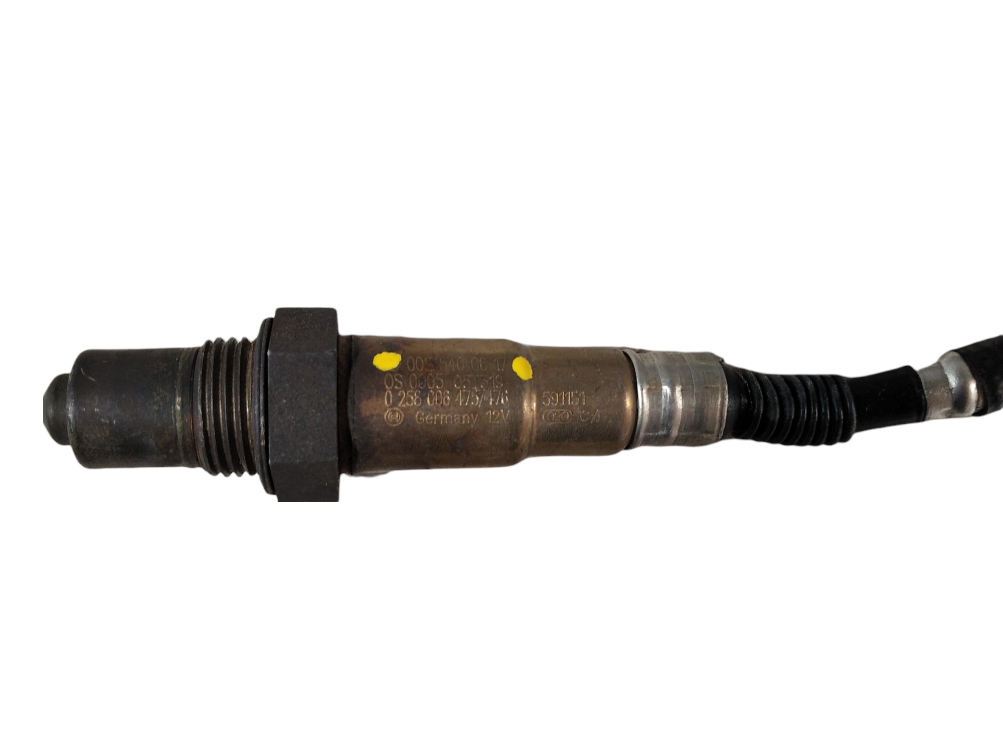 Sonda Lambda Mercedes Benz C200 2005 0025400617 V91 8