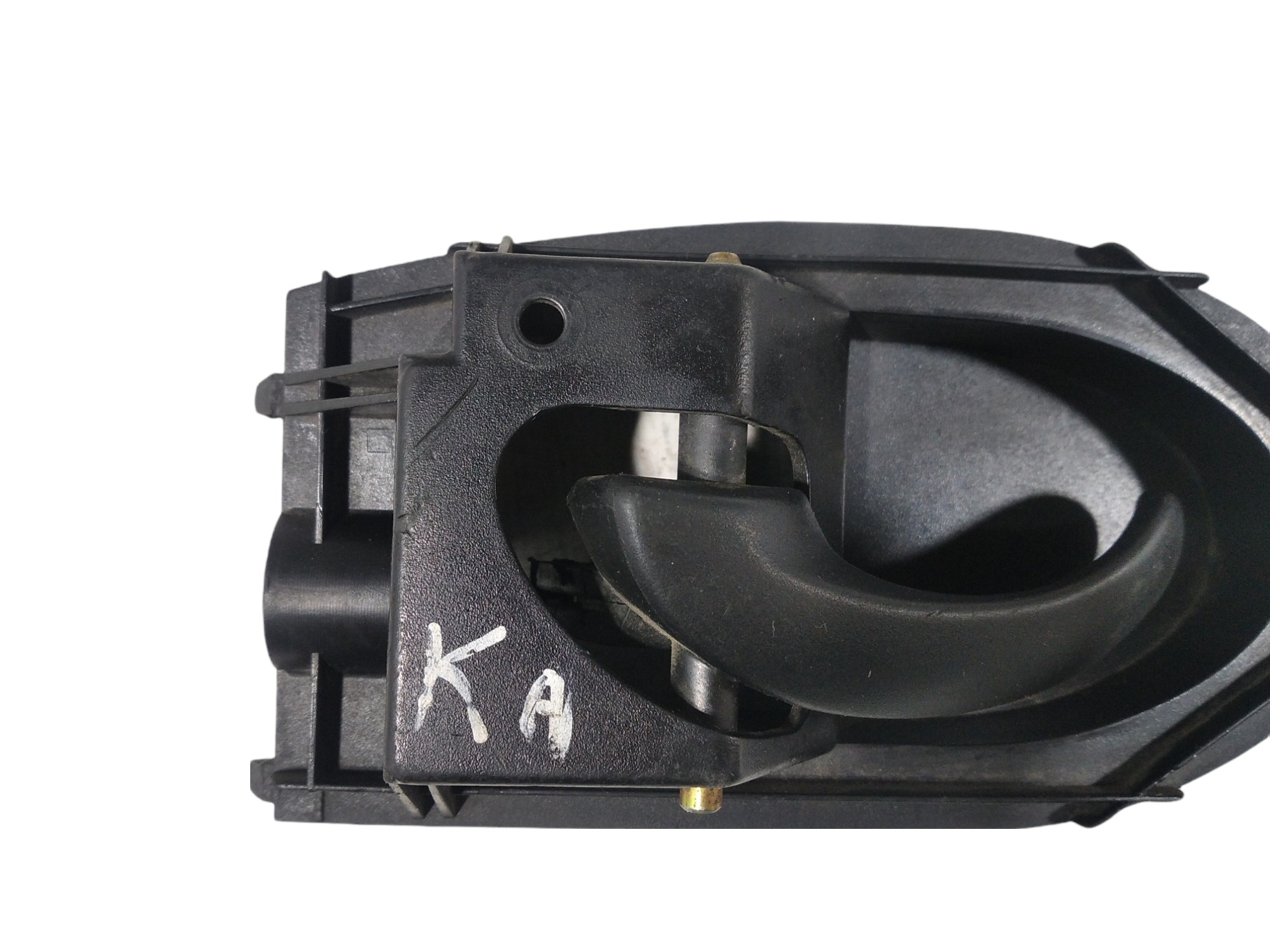 Maçaneta Interna Esquerdo Ford Ka 2007 97 Kgb22601a V214 Preto Dianteira 4