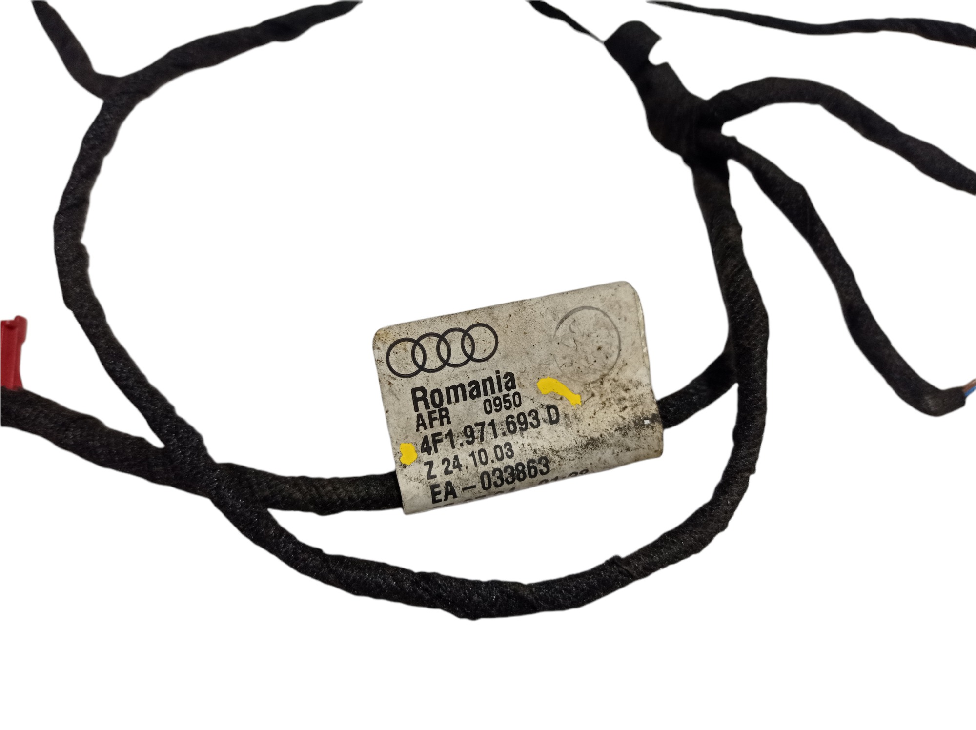 Chicote Forração Porta Traseira Direita Audi A6 2005 V29 5