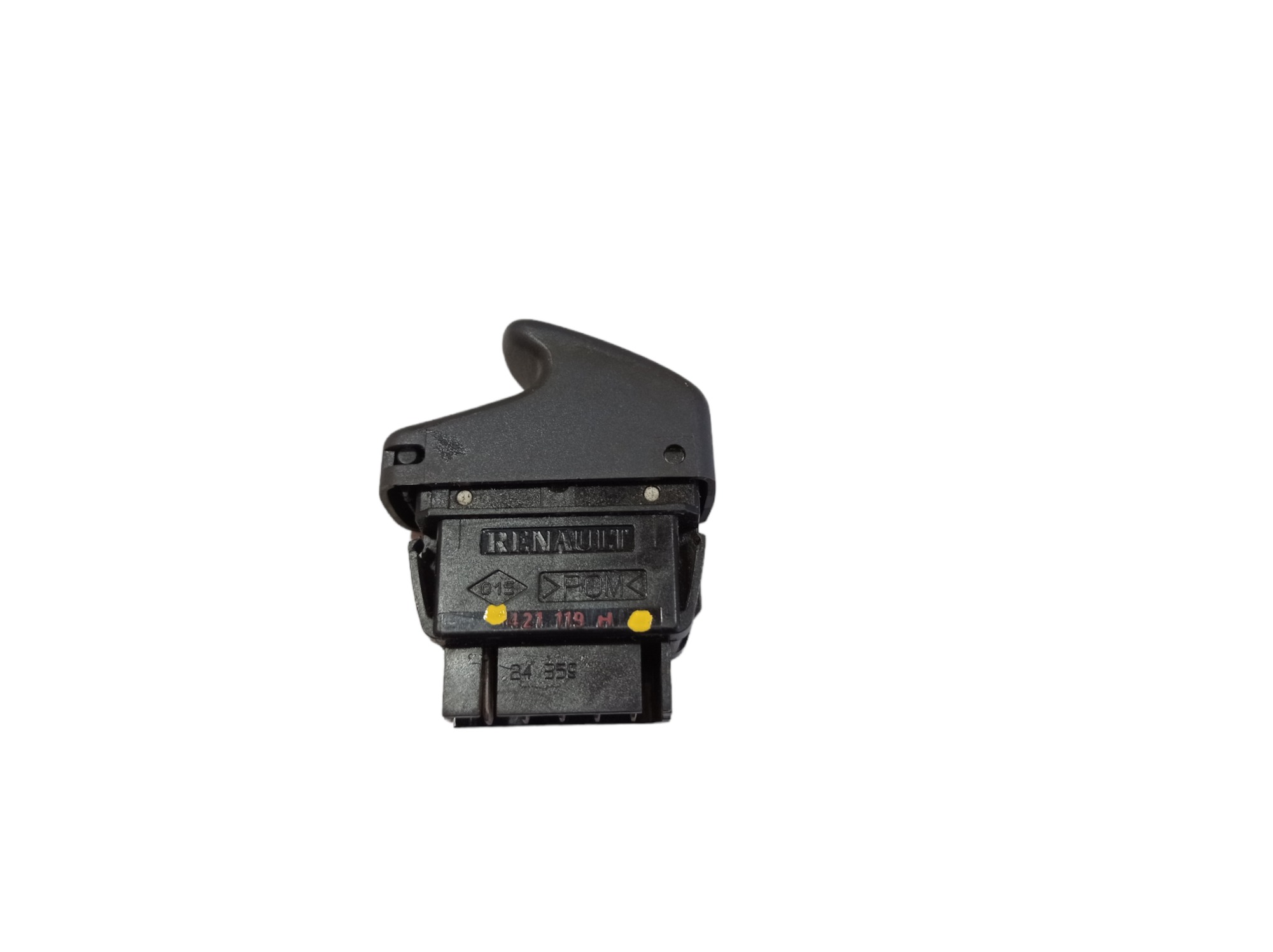 Botão Vidro Traseiro Direito Renault Clio 2003 421119h Vl 7