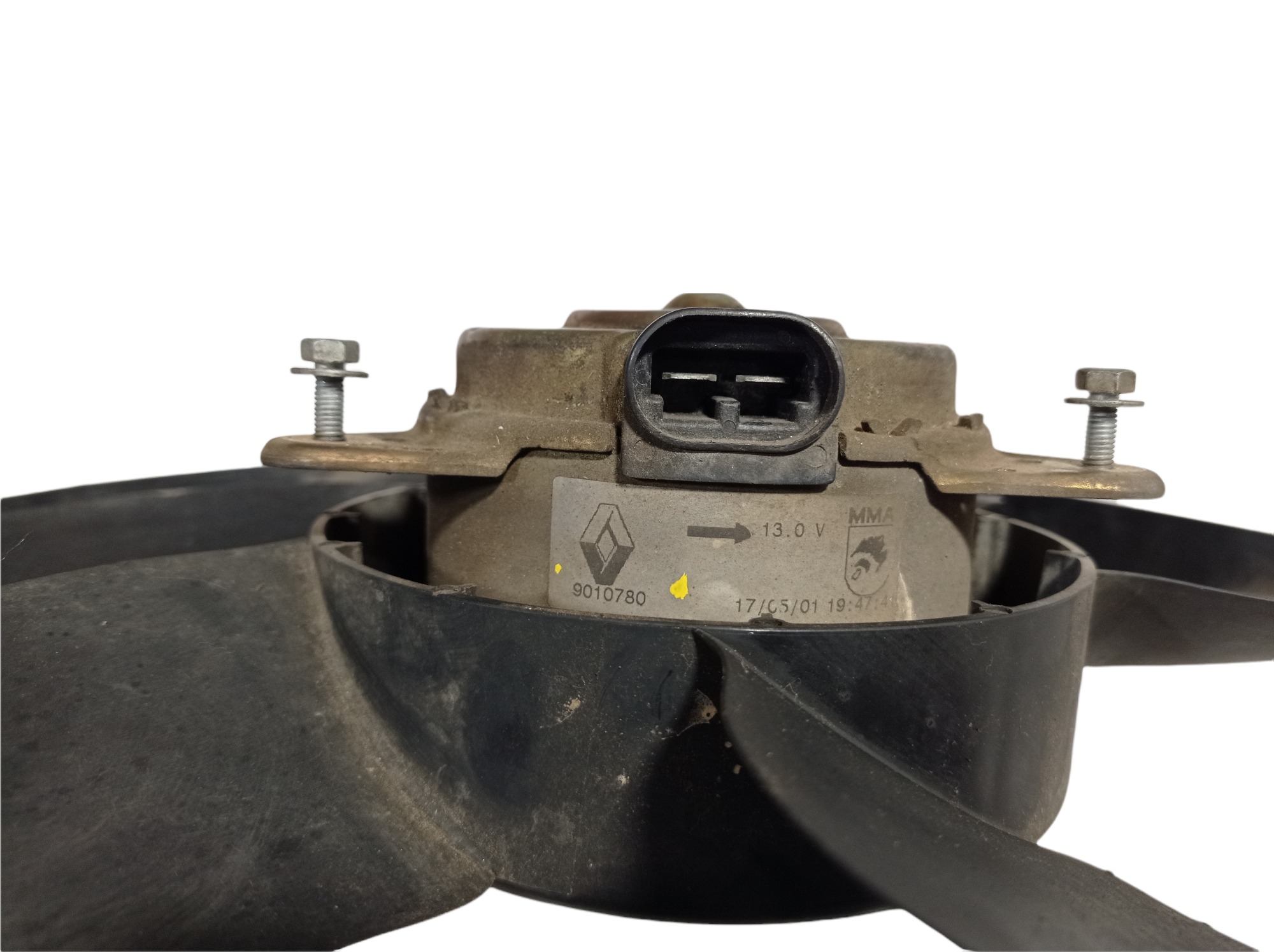 Ventoinha Radiador Com Ar Renault Clio Sandero V301 9010780 5
