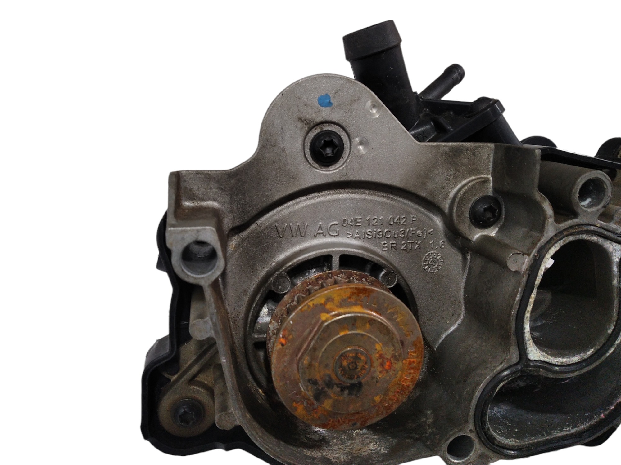 Carcaça Válvula Termostática Vw Gol Rally 1.6 16v Msi V253 6